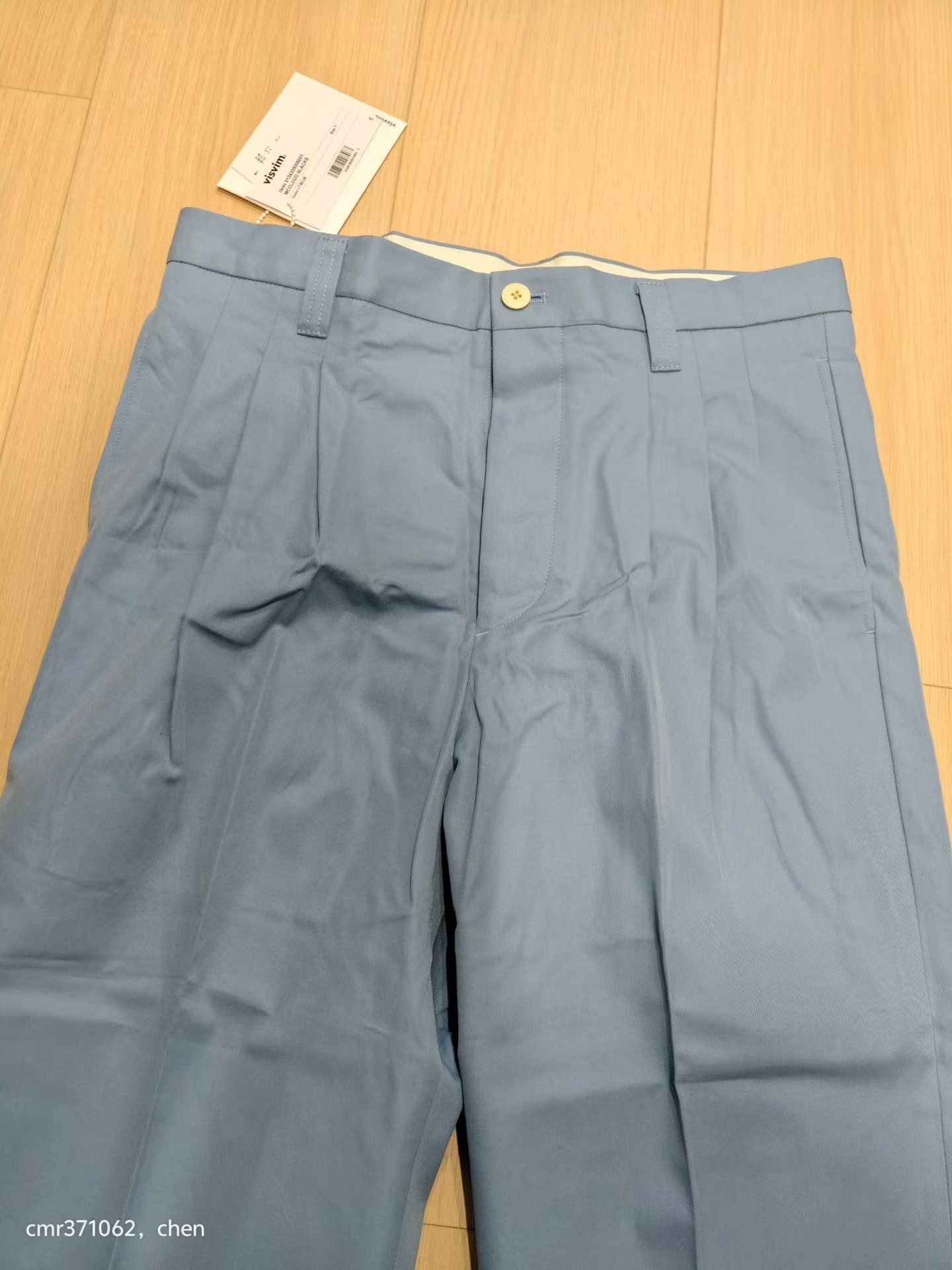 VISVIM 24SS MCCLOUD SLACKS — front