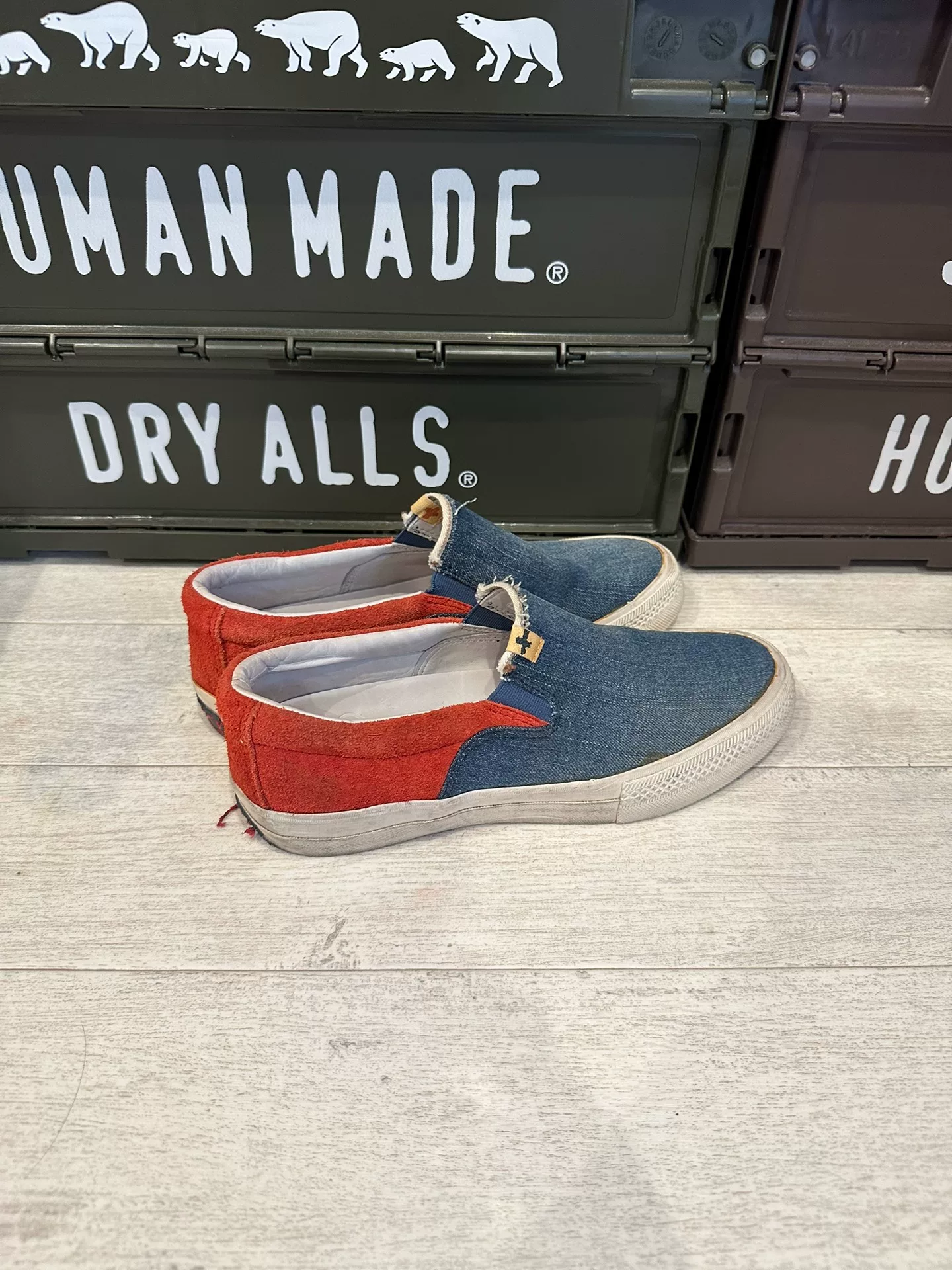 VISVIM SKAGWAY SLIP-ON — front