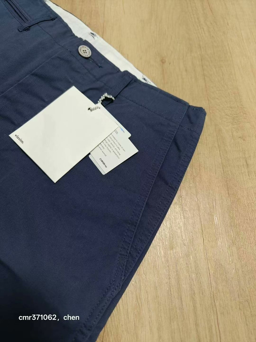 visvim 18SS Chino Shorts — detail