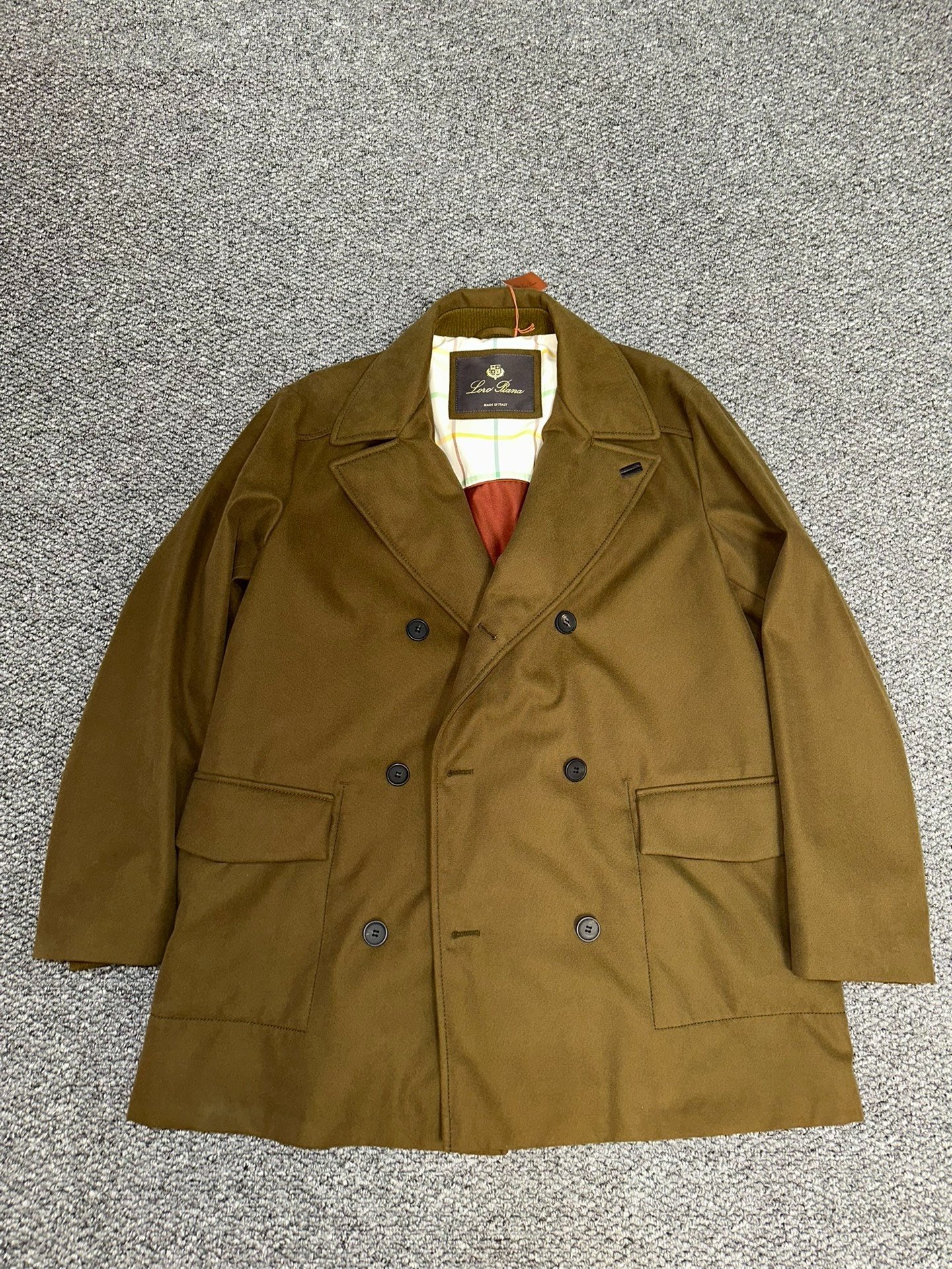 Loro Piana Trench Coat Jacket XL
