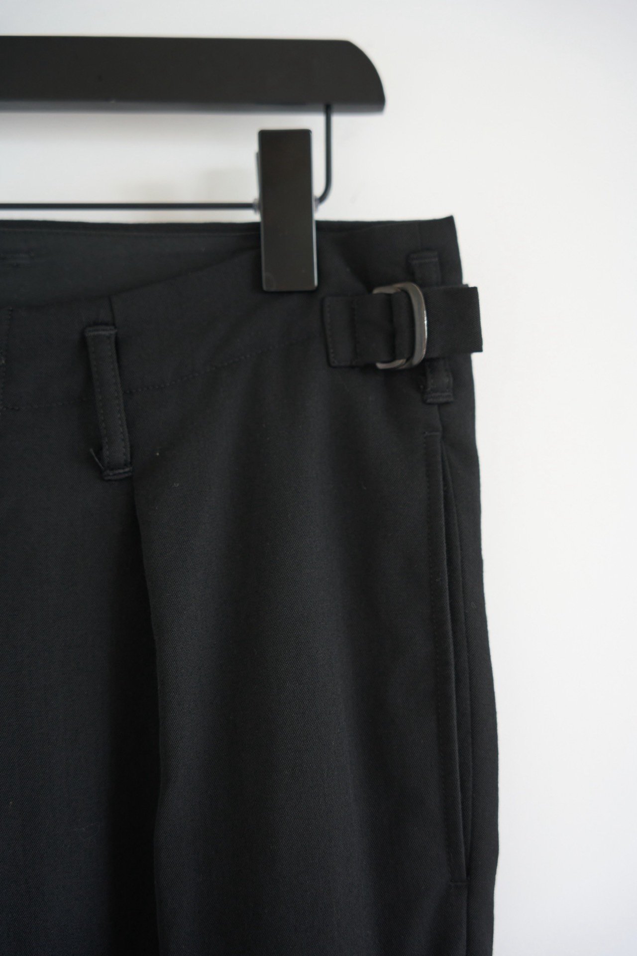 Yohji Yamamoto 19AW White Button Trousers — back
