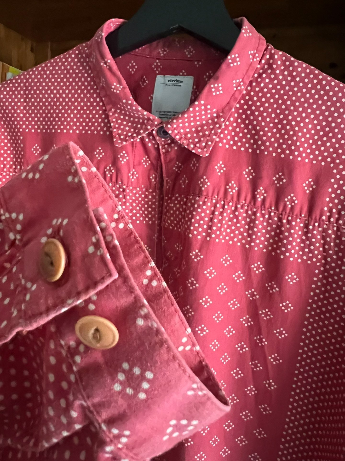 visvim 14ss kerchieh dits tunic — back
