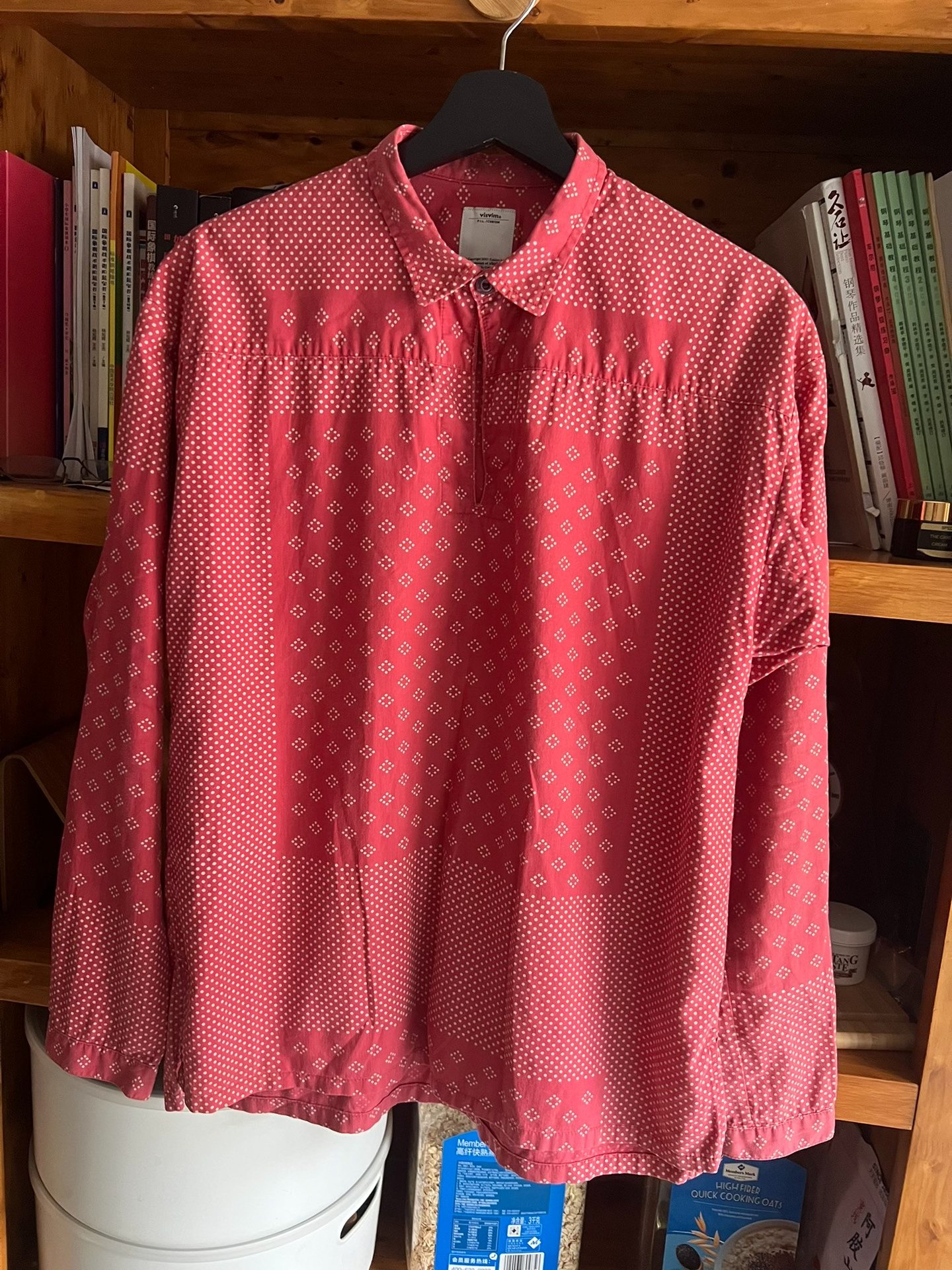 visvim 14ss kerchieh dits tunic — detail