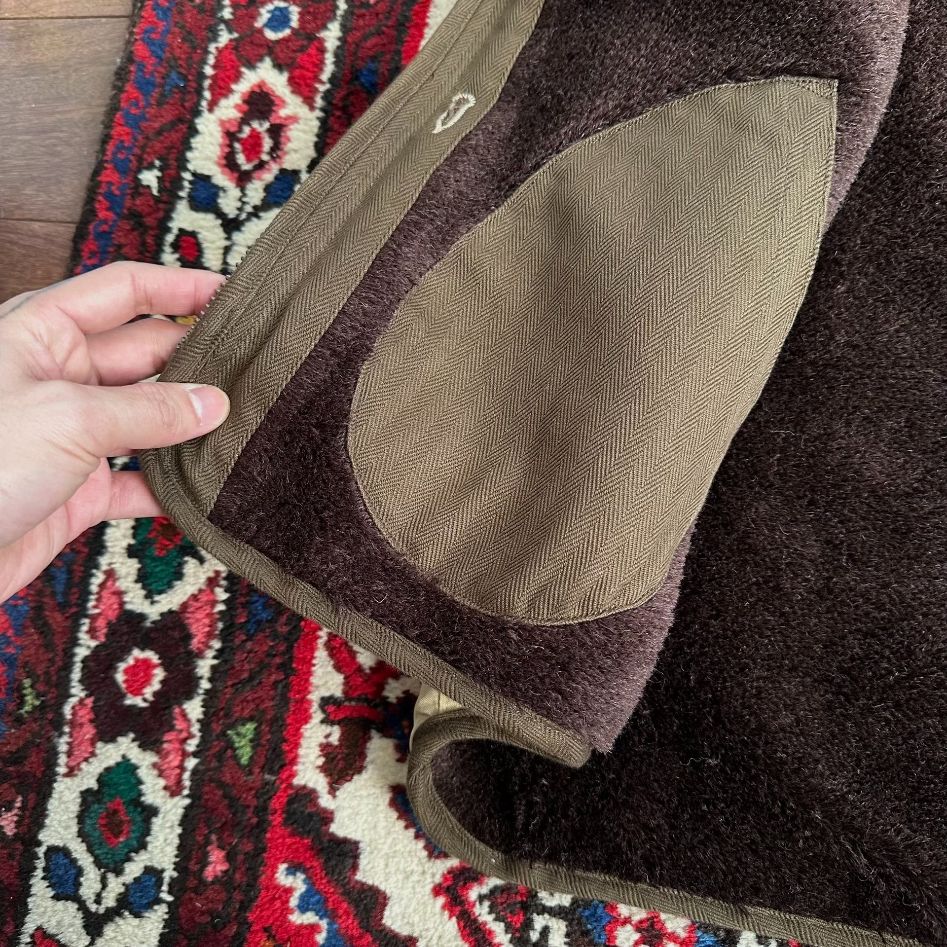 VISVIM 20AW LlNER Military Vest — back