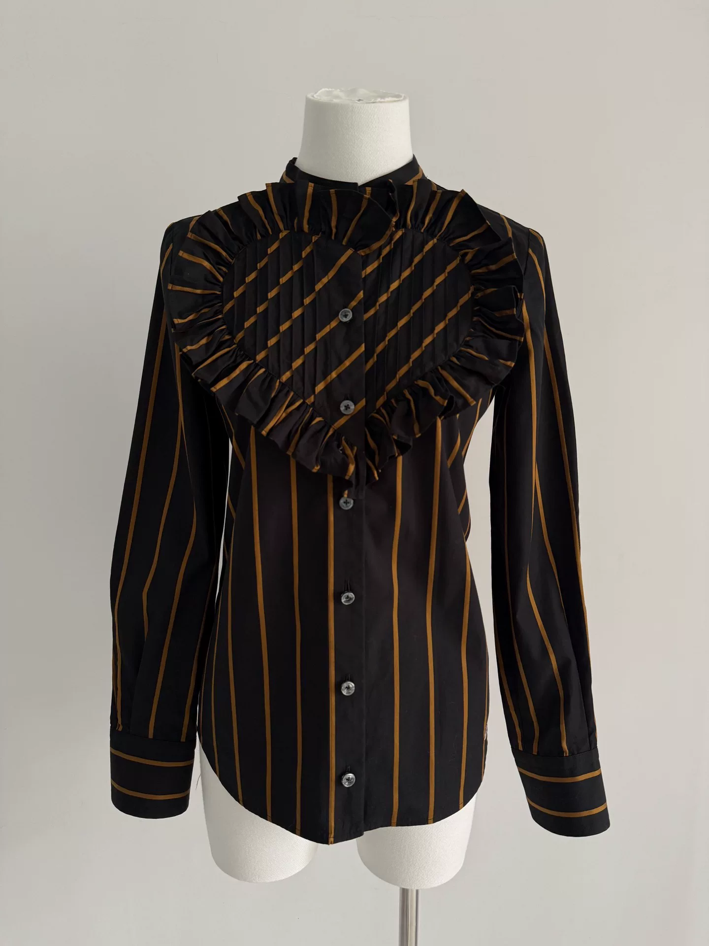 Vivienne Westwood Heart Black Gold Shirt
