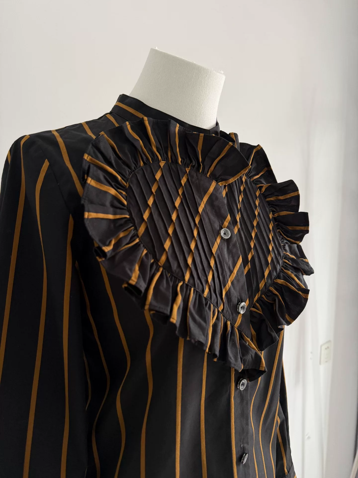 Vivienne Westwood Heart Black Gold Shirt — front