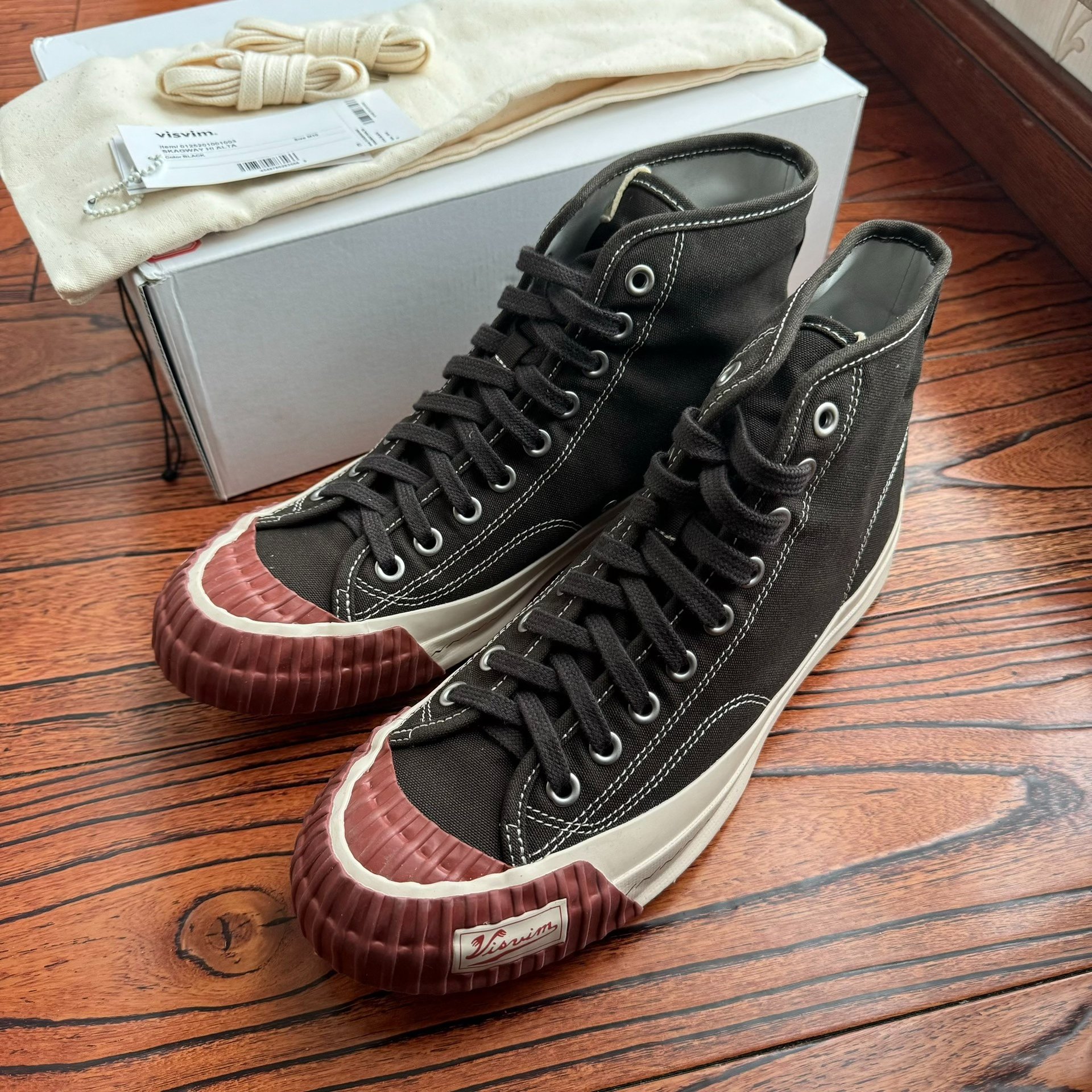 Visvim 25AW Skagway HI Alta Canvas Shoes