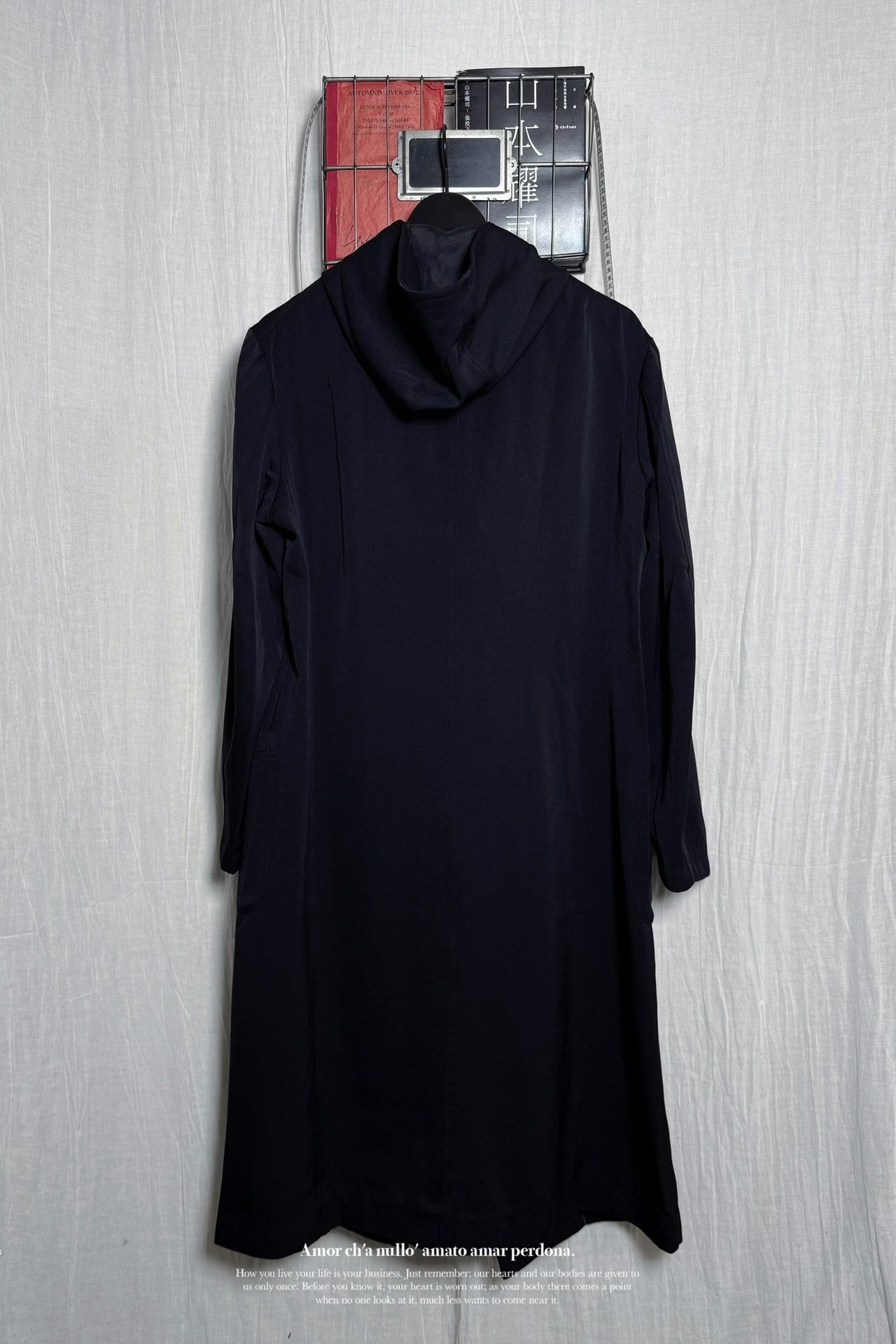 Yohji Yamamoto 07AW Duffle Coat — label