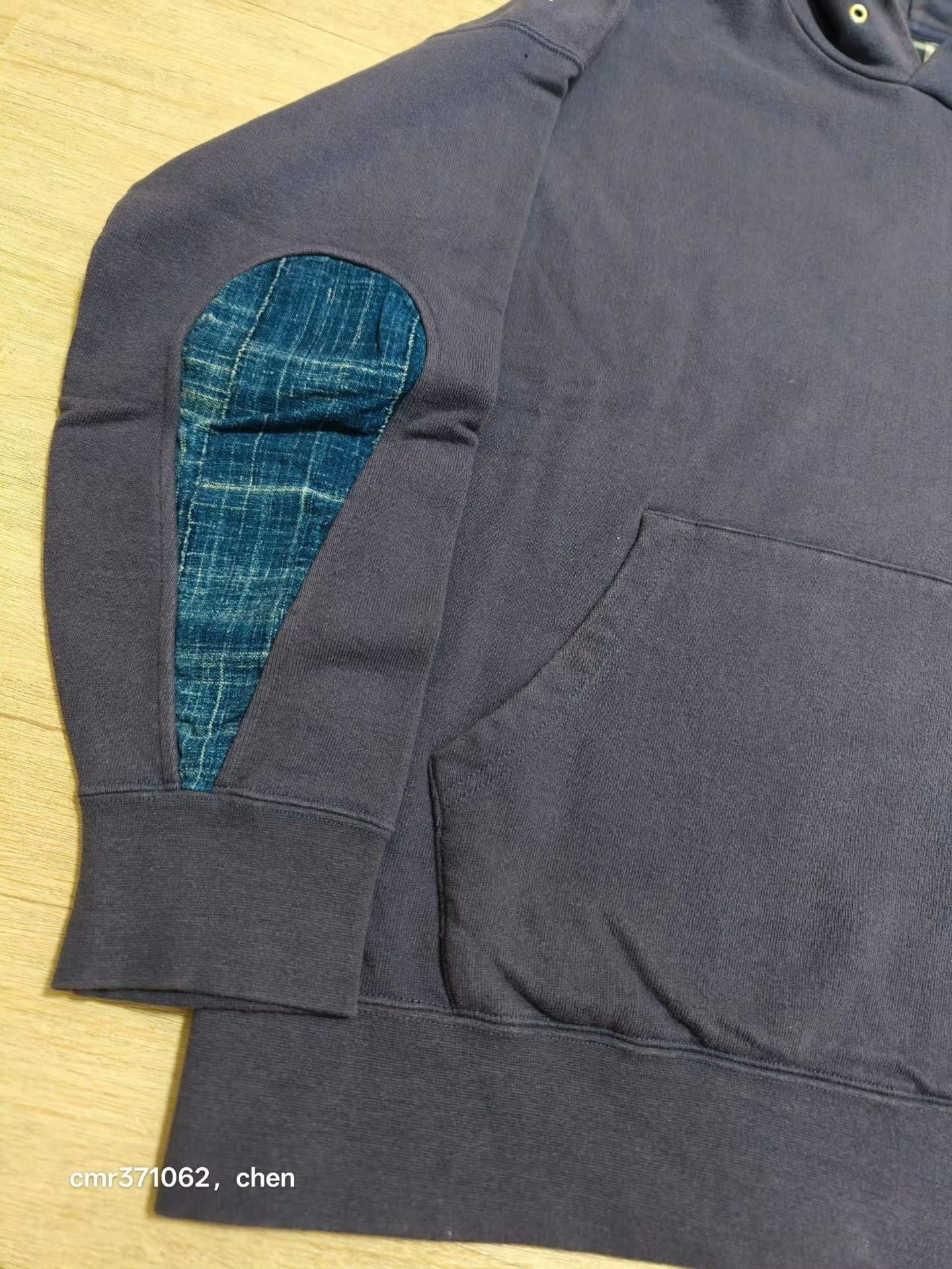 visvim 20 ICT Albacore Jumbo Hoodie — label