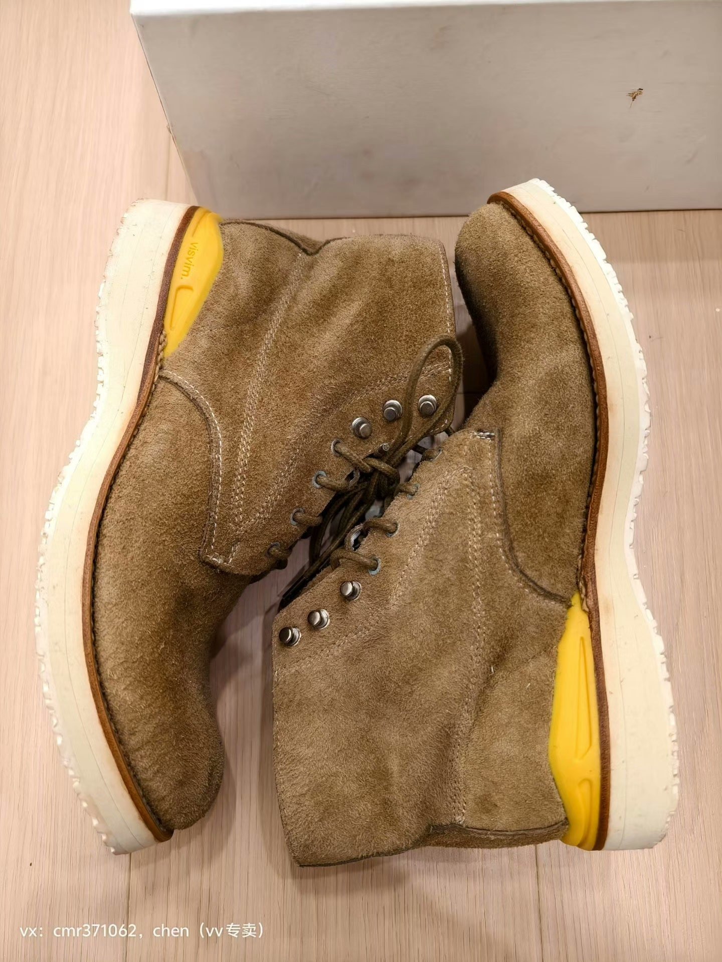 VISVIM VIRGIL BOOTS FOLK F.I.L. EXCLUSIVE — detail