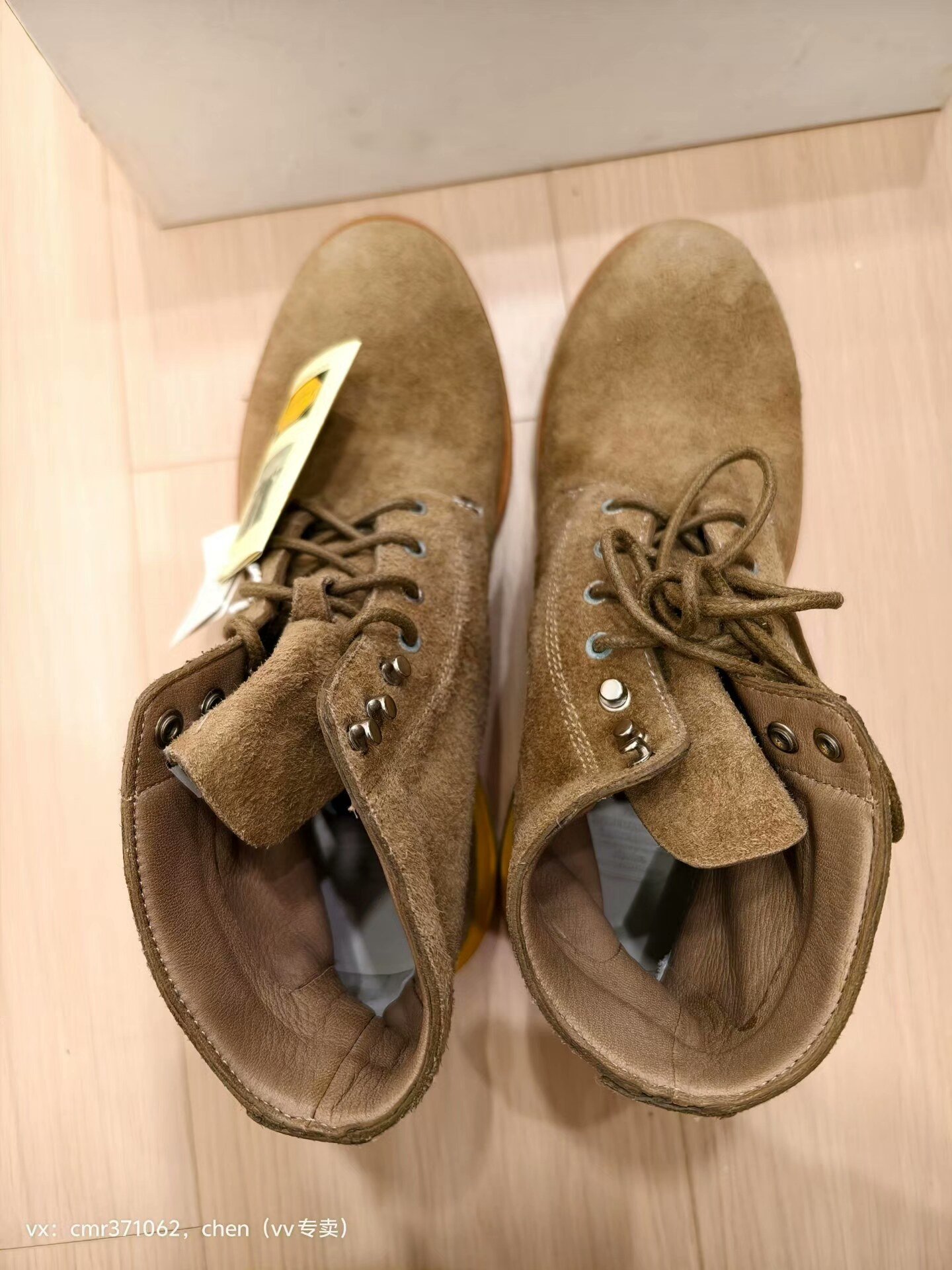 VISVIM VIRGIL BOOTS FOLK F.I.L. EXCLUSIVE — label