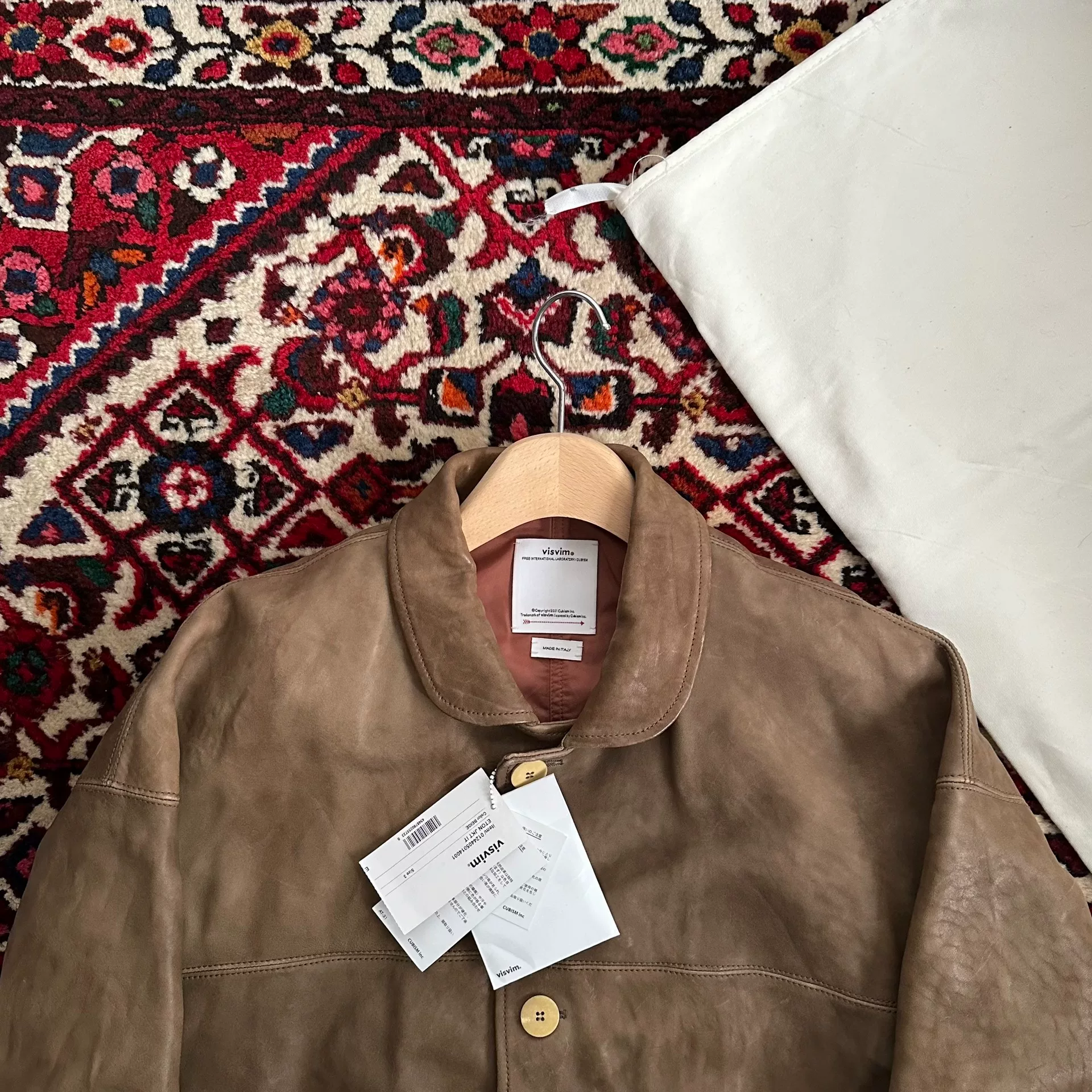 visvim 24AW ETON JKT Kobe Limited — label