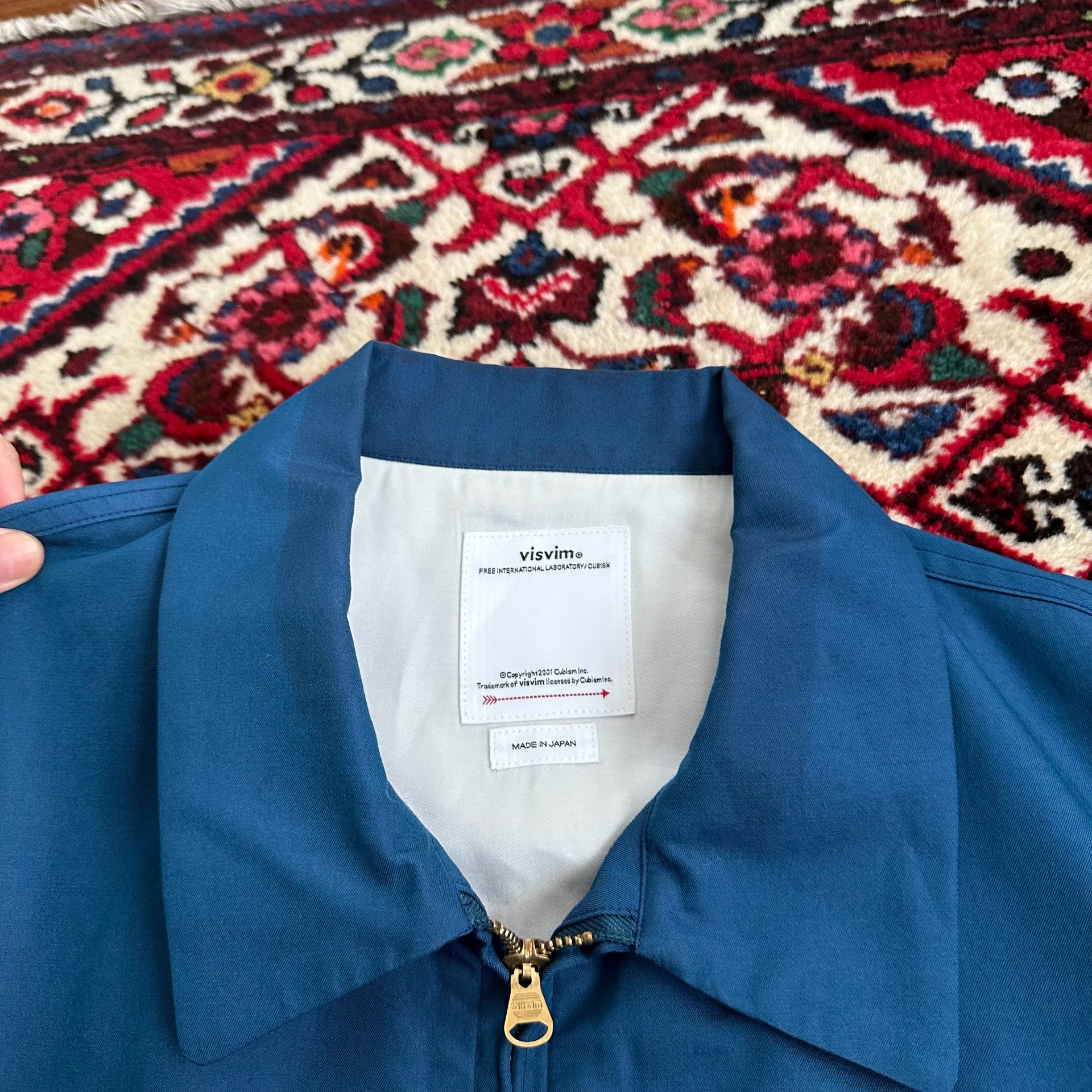 visvim 25AW Somer Swing Top Jacket — label