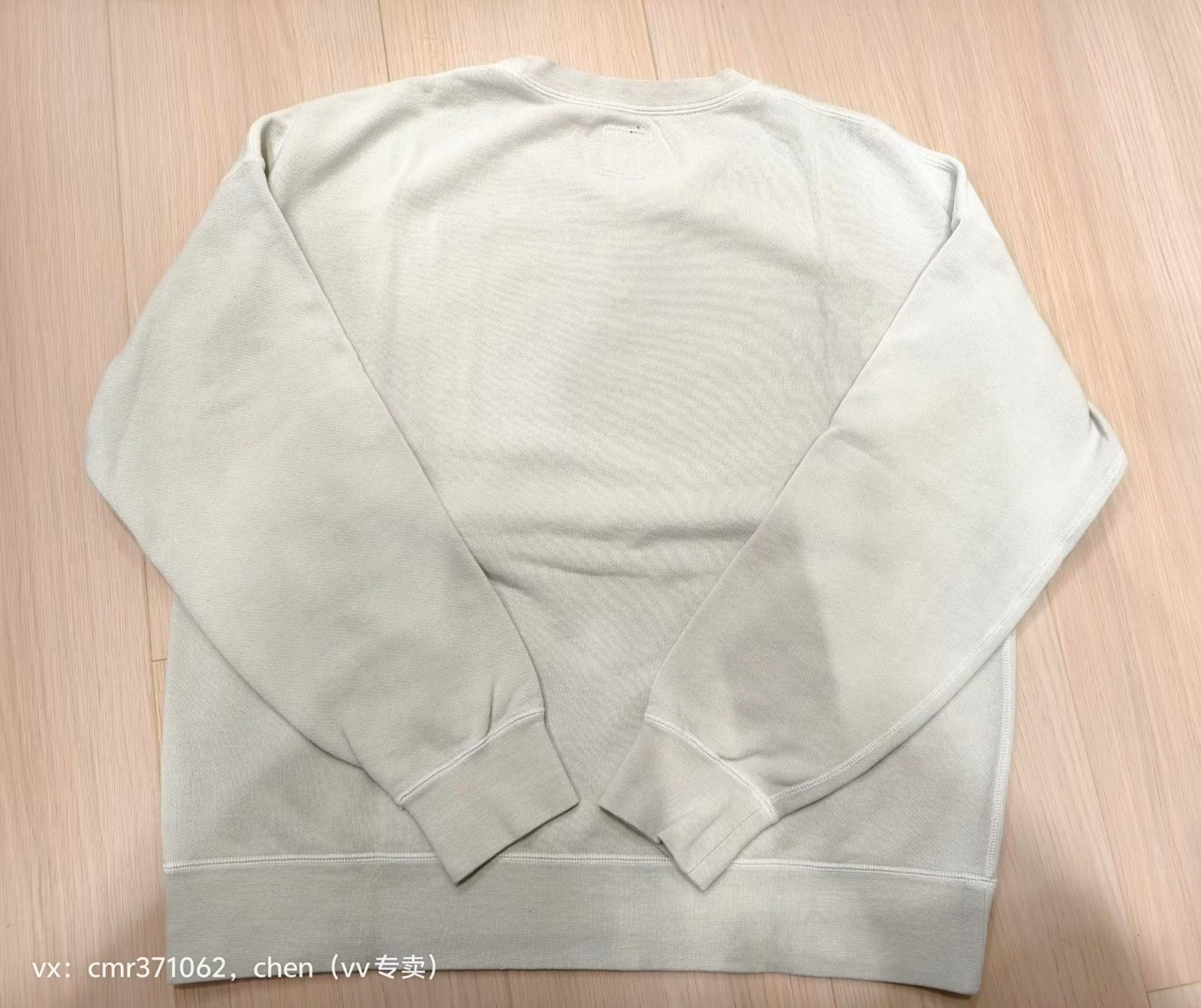 VISVIM 22 JUMBO SB SWEAT L/S DMGD — back
