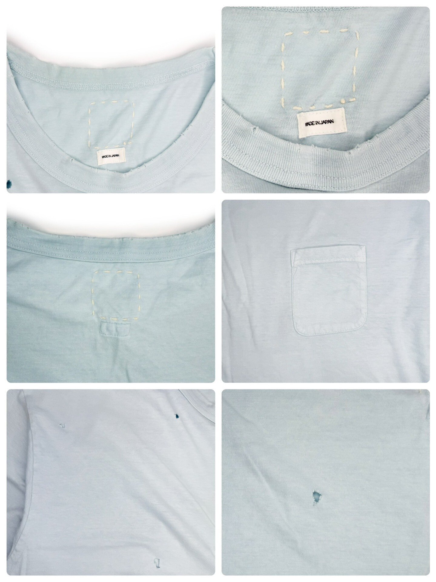 visvim 22ss AMPLUS TEE CRASH — label