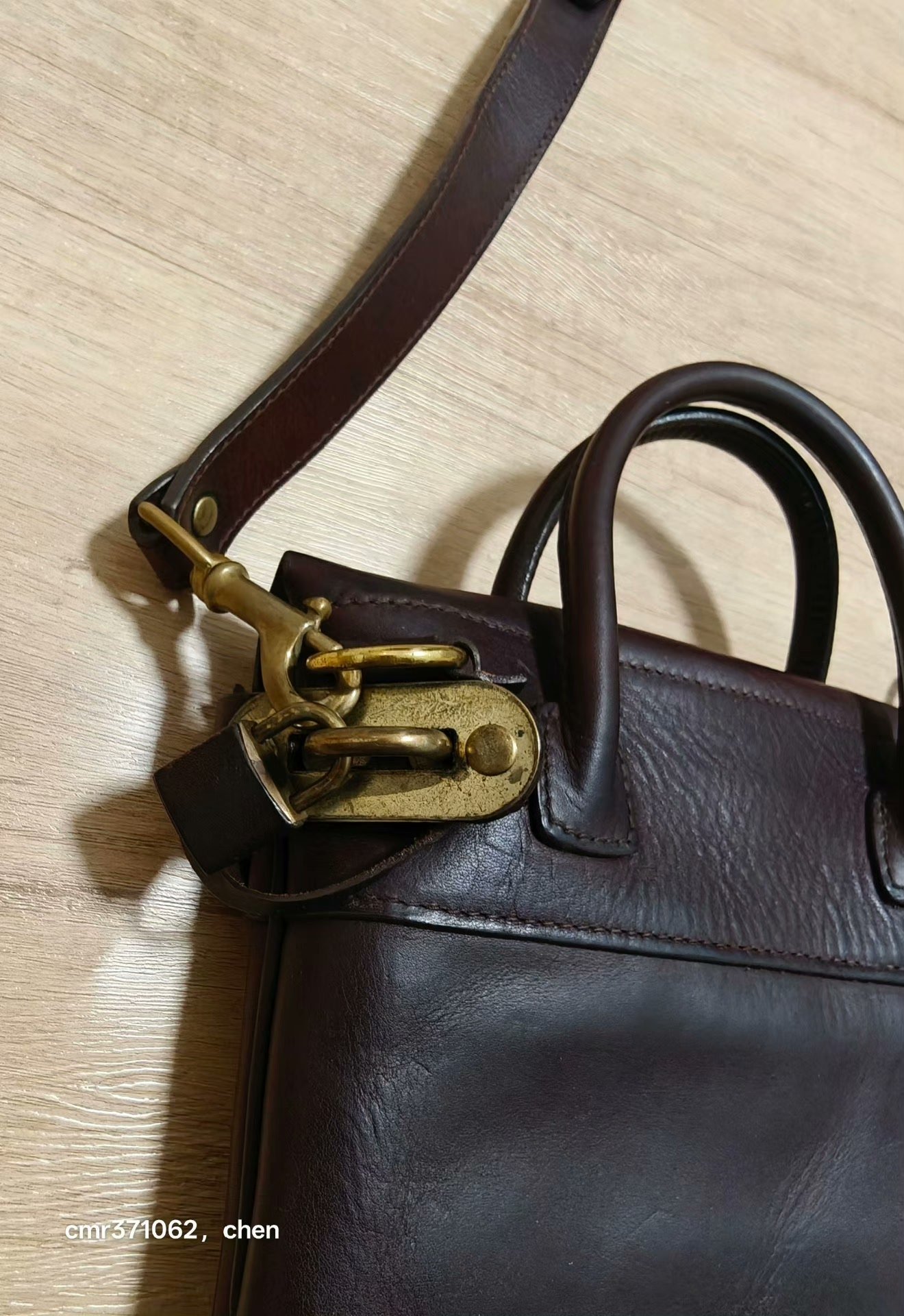 visvim 16ss Mail Satchel FR (XXS) — detail
