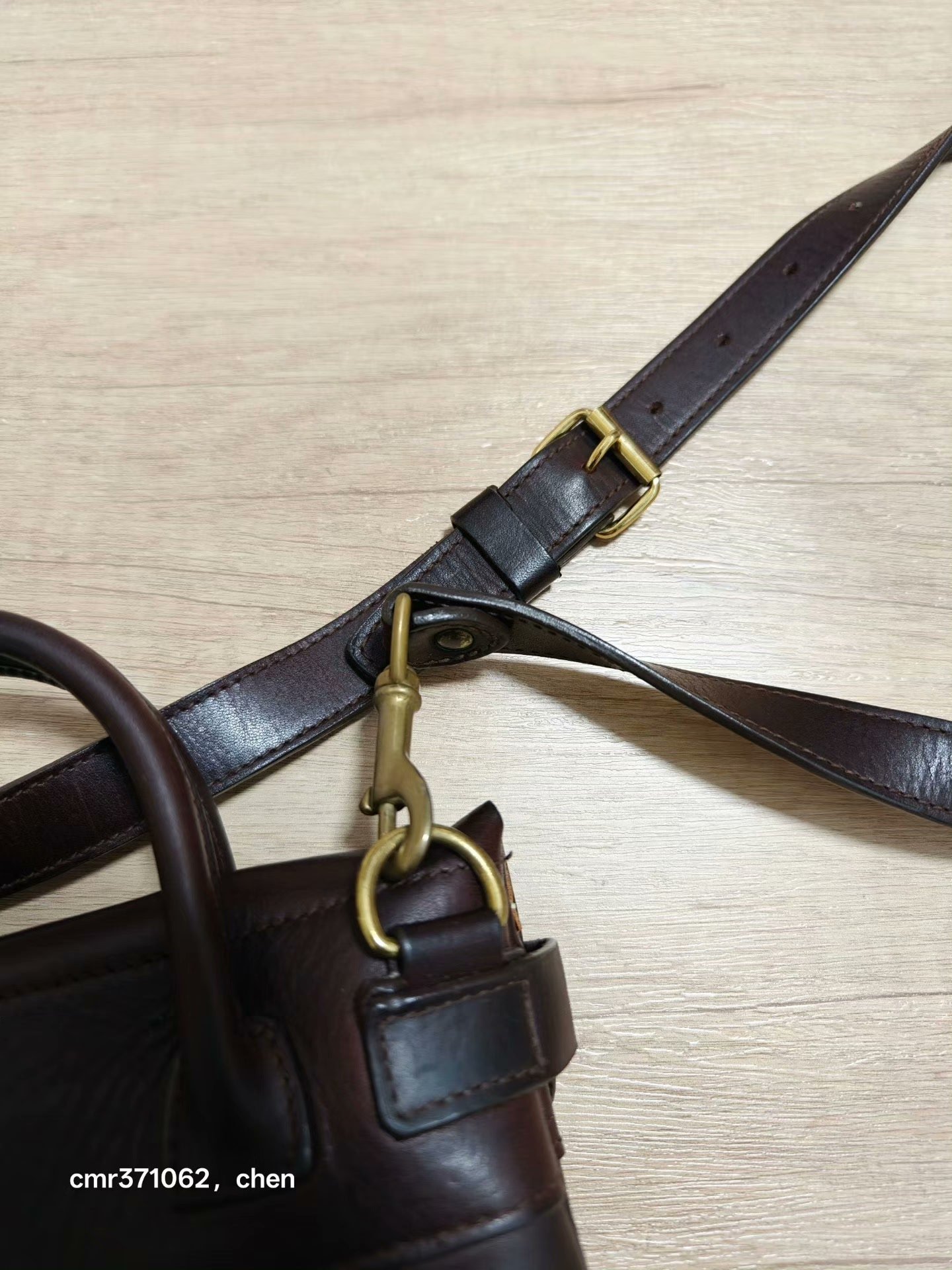 visvim 16ss Mail Satchel FR (XXS) — back