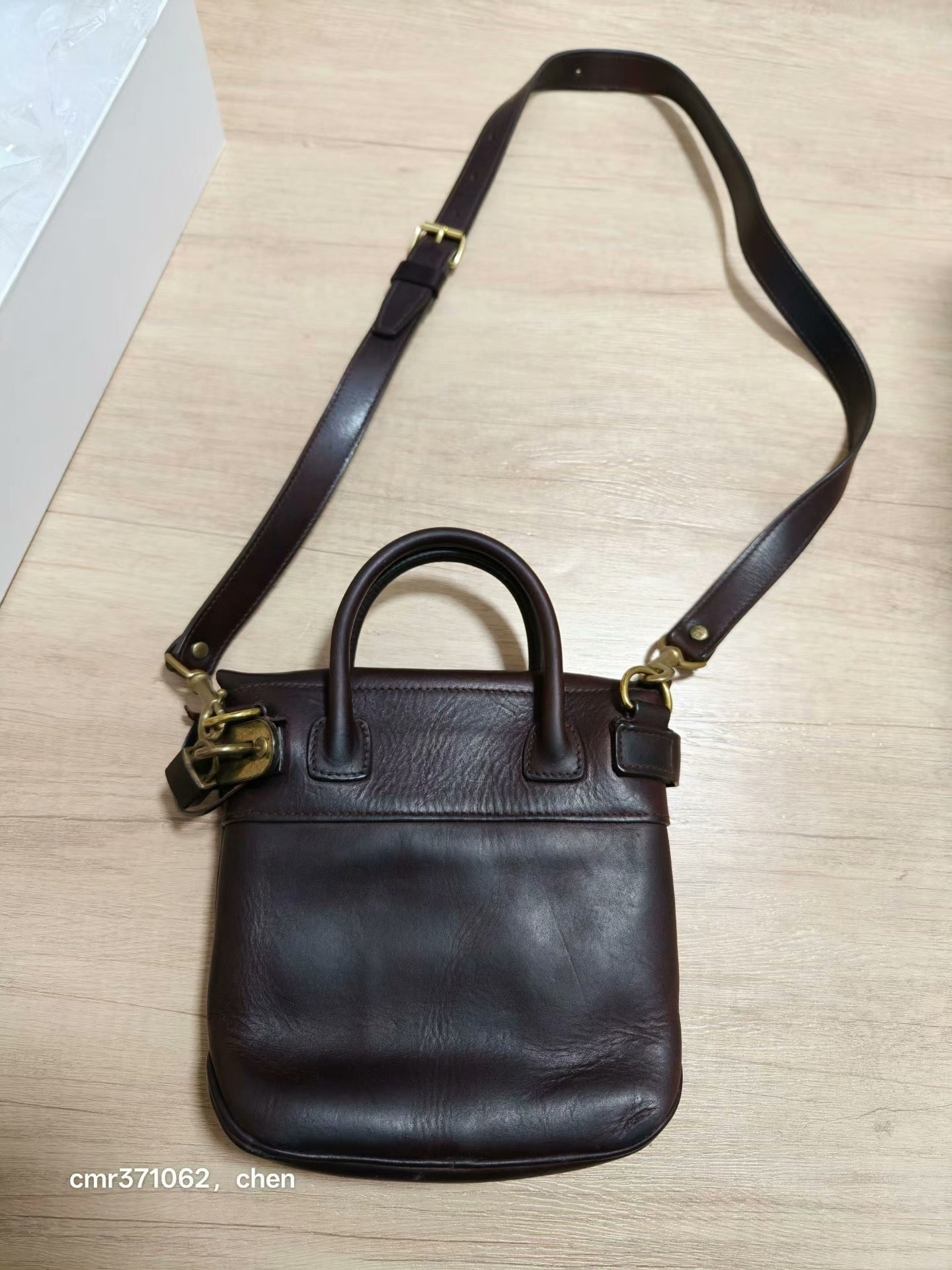 visvim 16ss Mail Satchel FR (XXS) — front