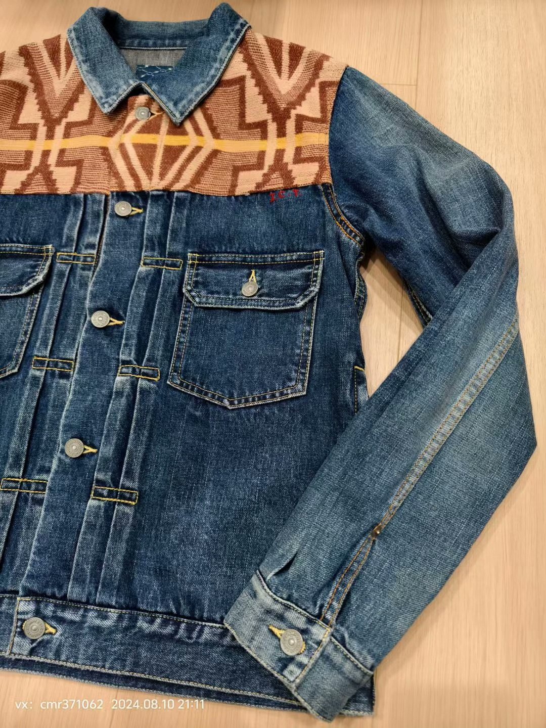 VISVIM 16 ICT 101 DMGD Jacket — back