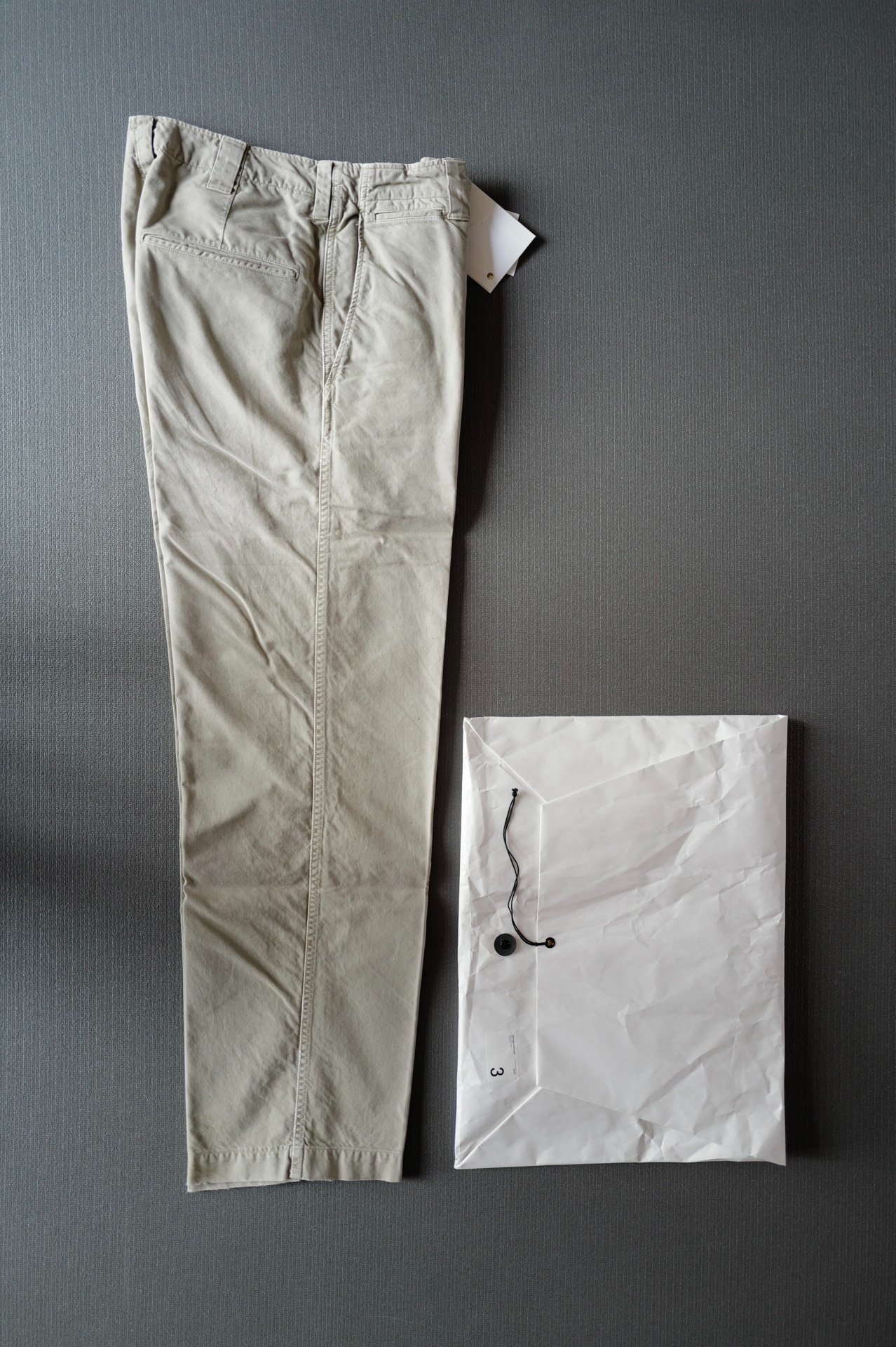 visvim 25ss Wide Chino Pants Crash — back