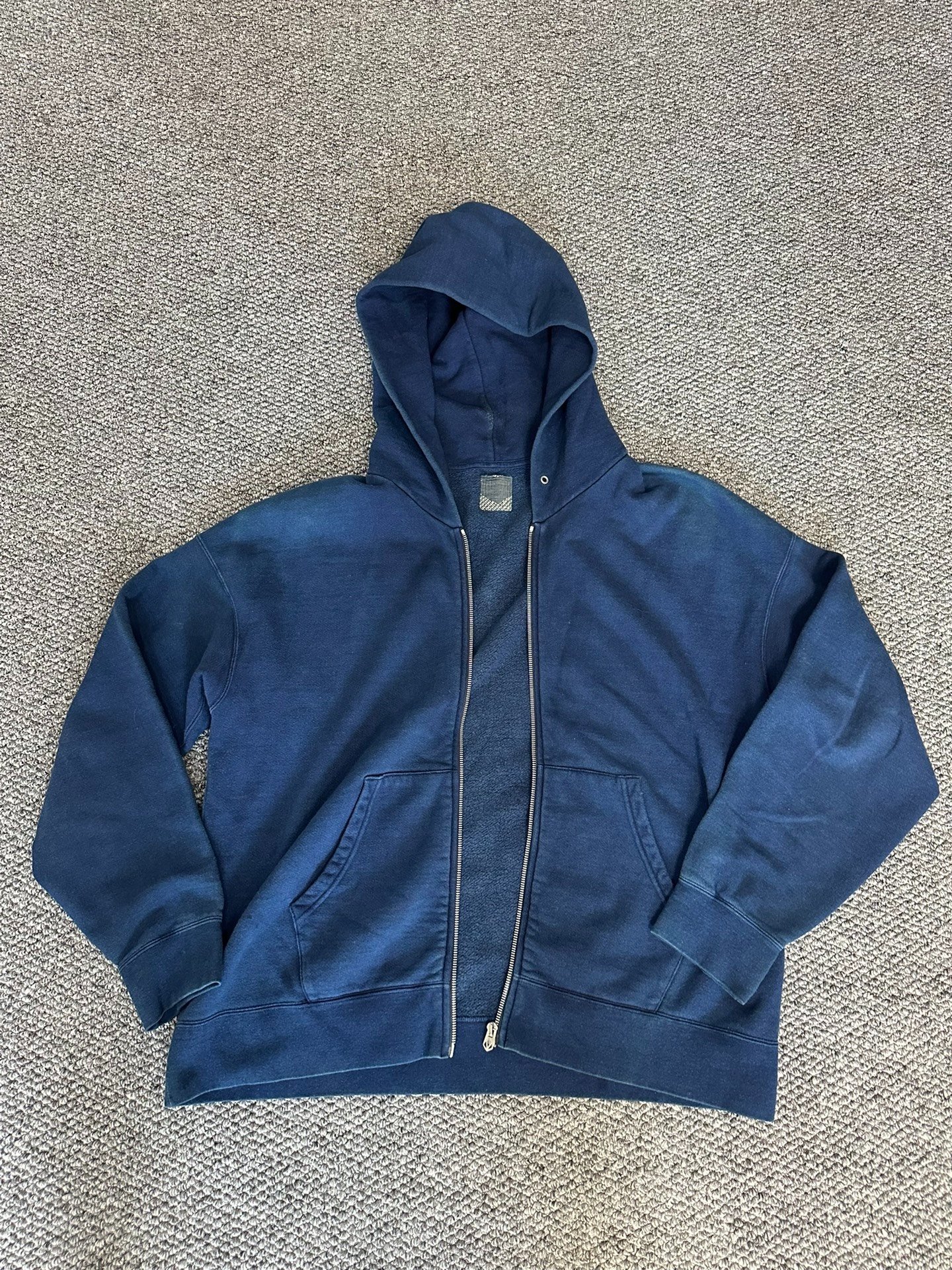 visvim ICT Indigo Zip Hoodie Amplus