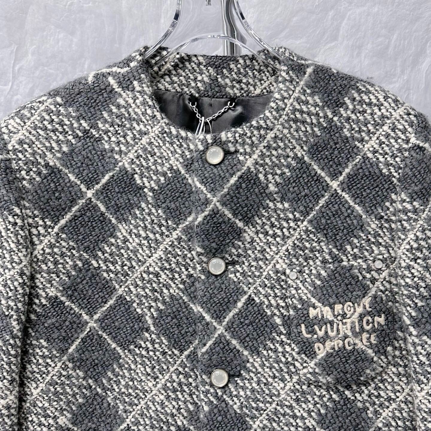 Louis Vuitton SS25 Pharrell Diamond Jacket — front