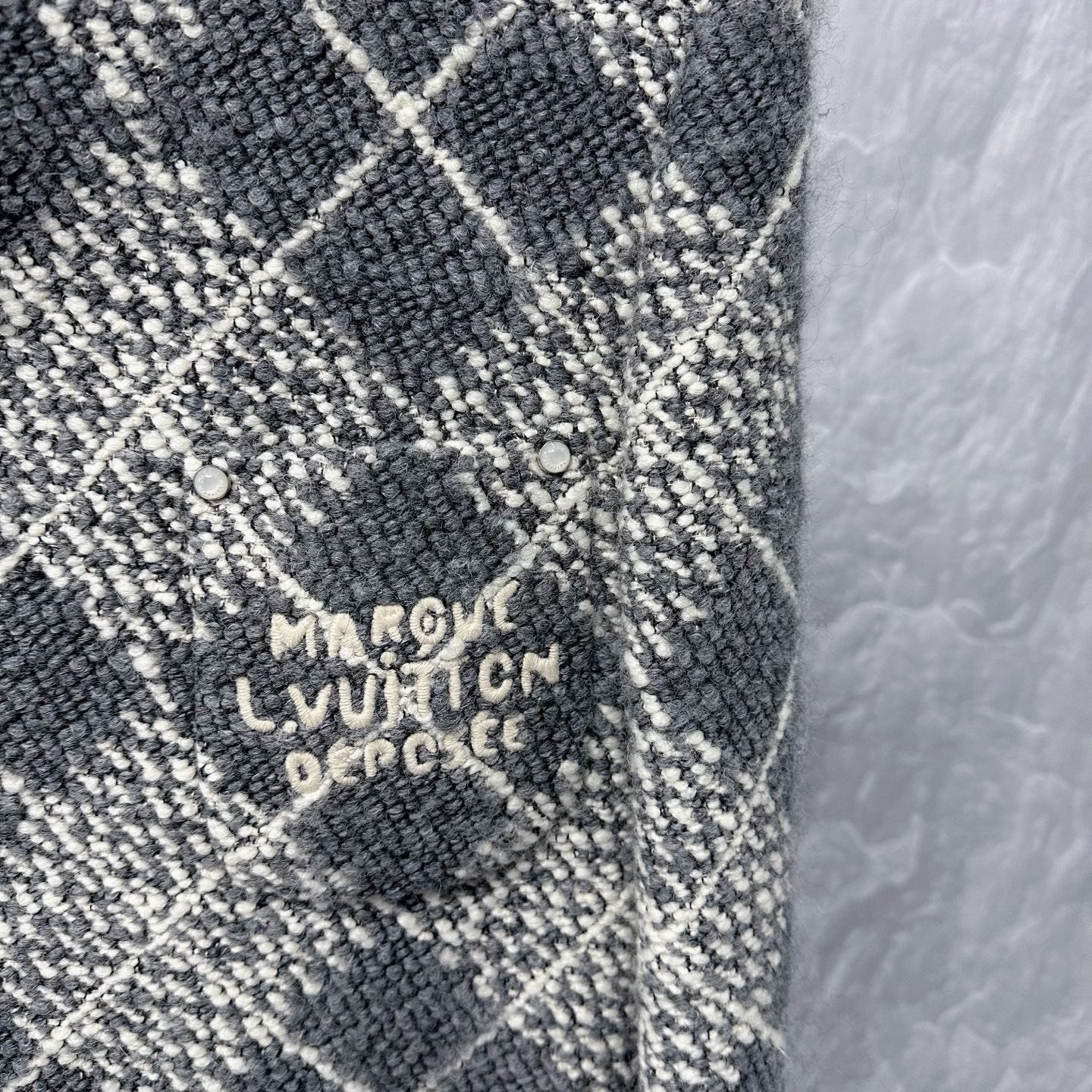 Louis Vuitton SS25 Pharrell Diamond Jacket — detail