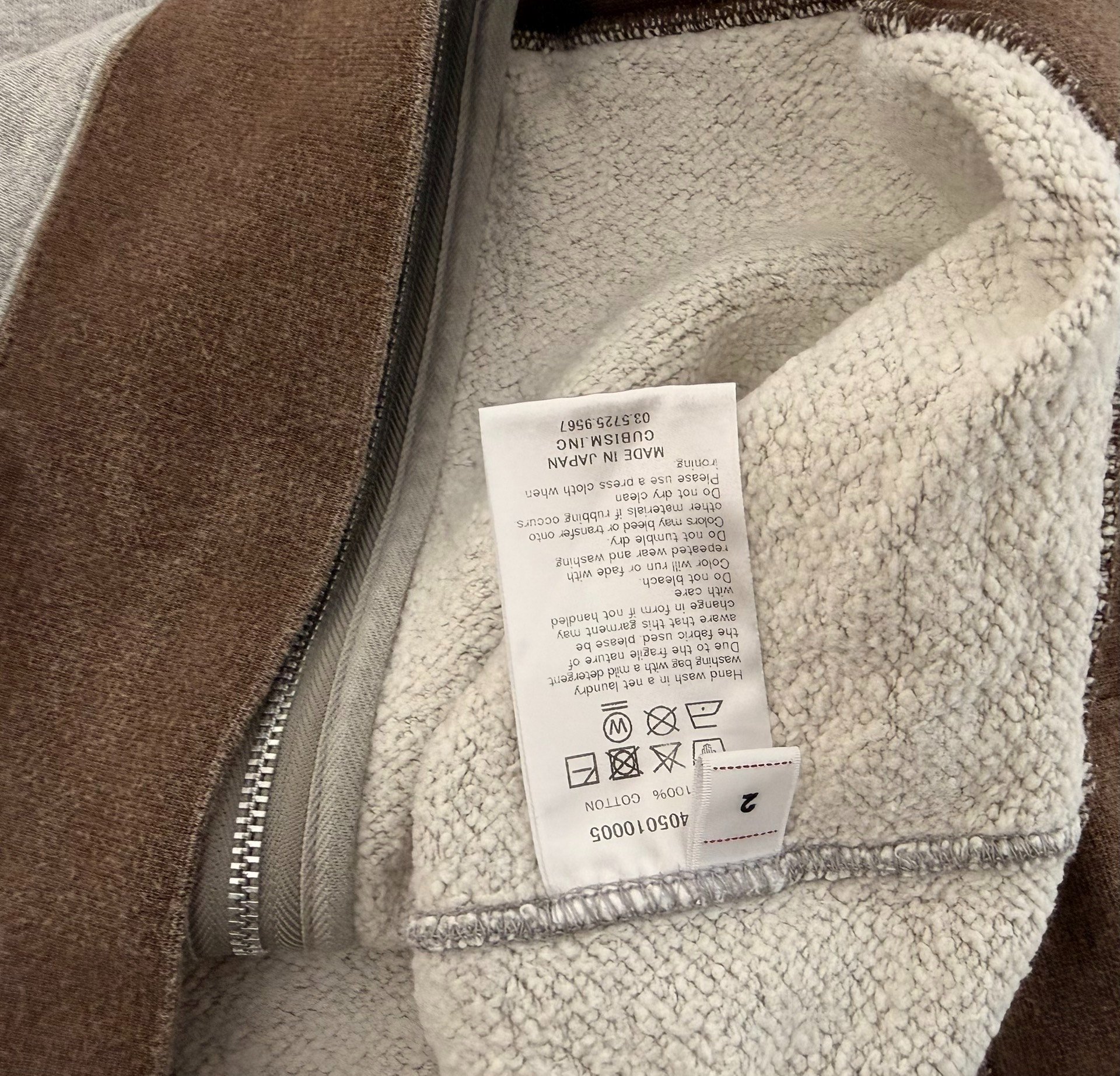 VISVIM 25AW SPOT JUMBO SB HOODIE — detail