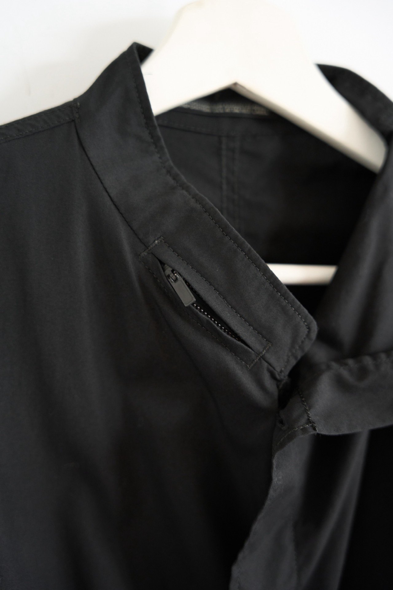 Yohji Yamamoto 18SS Asymmetric Trench Coat — back