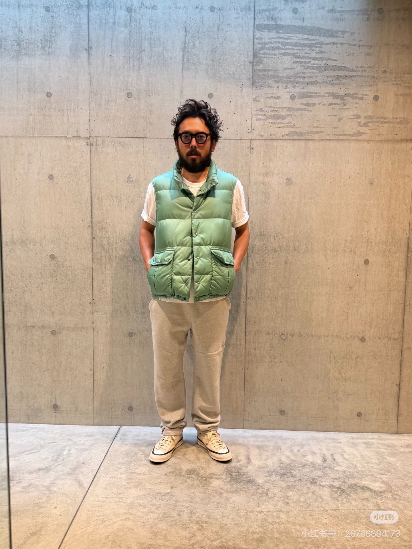 VISVIM 24SS ULMER Down Vest — label
