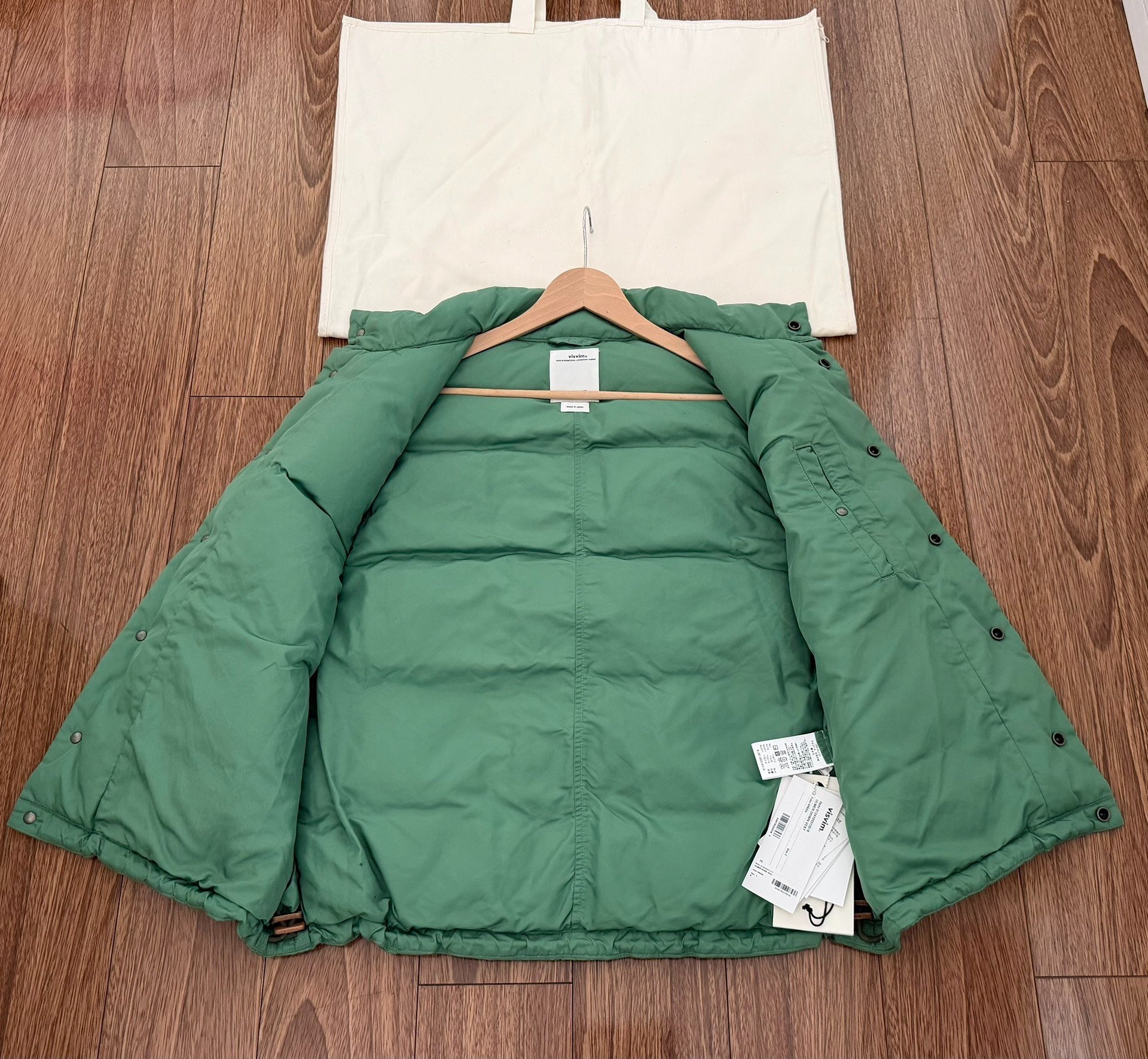 VISVIM 24SS ULMER Down Vest — detail