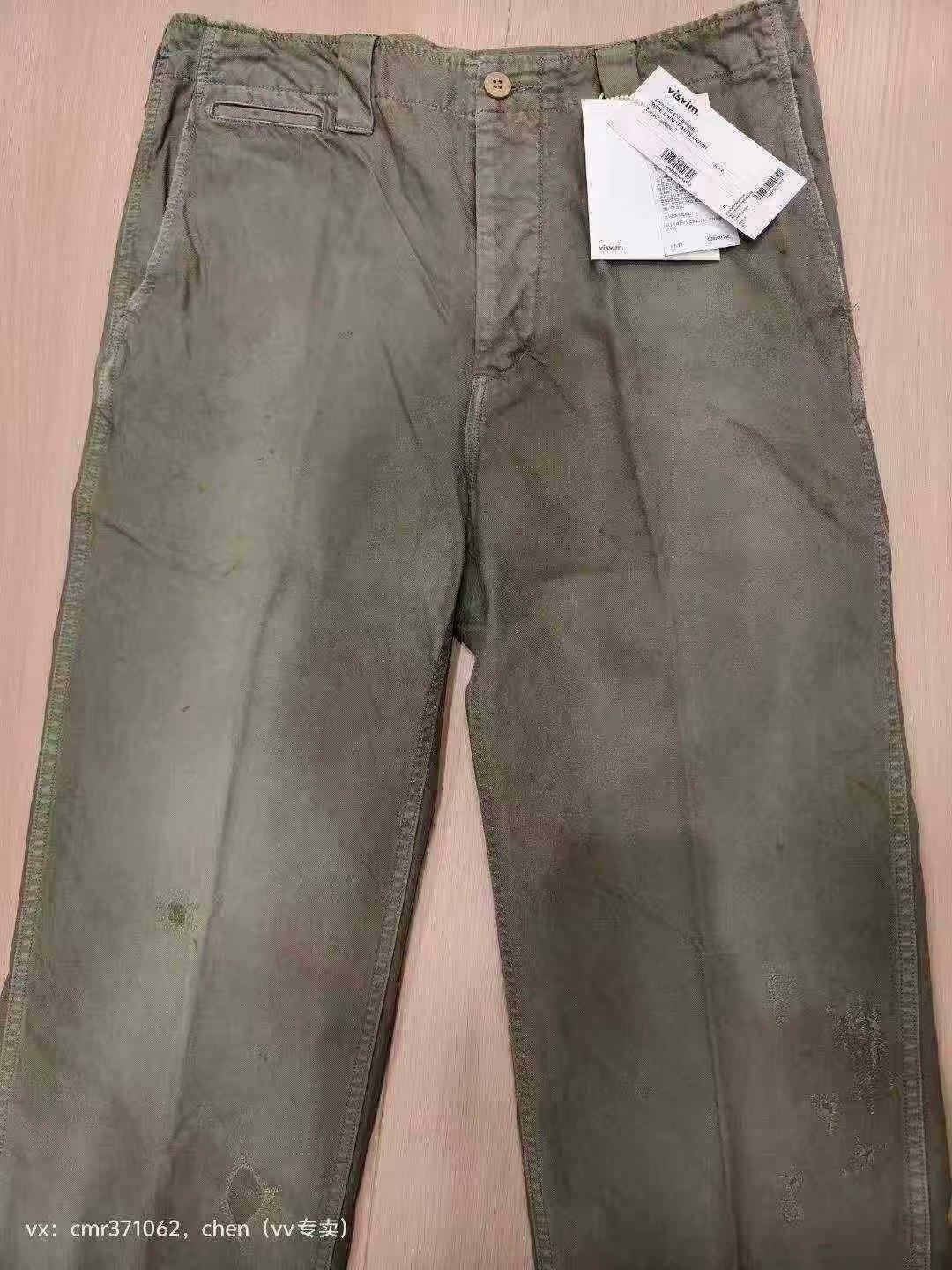 VISVIM 24AW WIDE CHINO PANTS — back