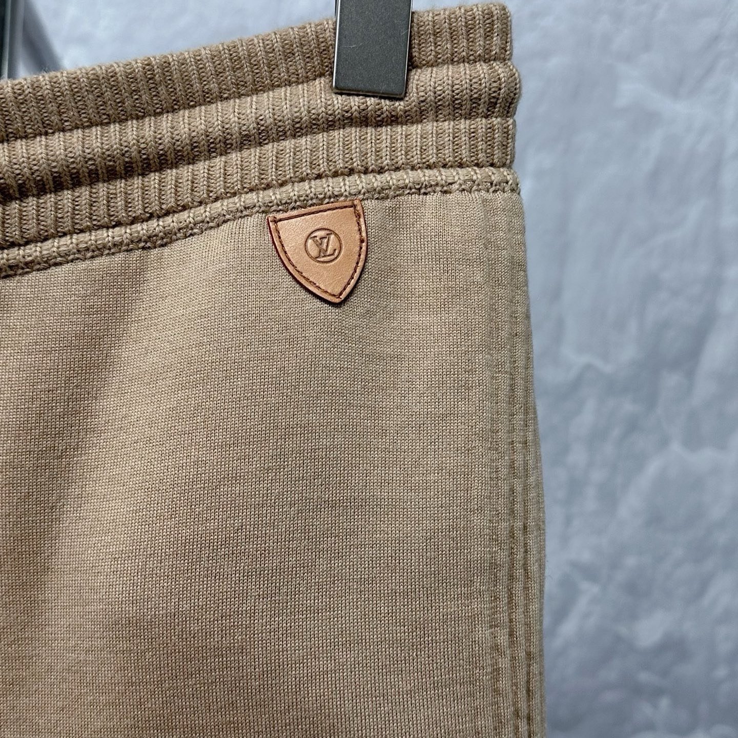 Louis Vuitton LV Logo Striped Wool Jogger Pants — back
