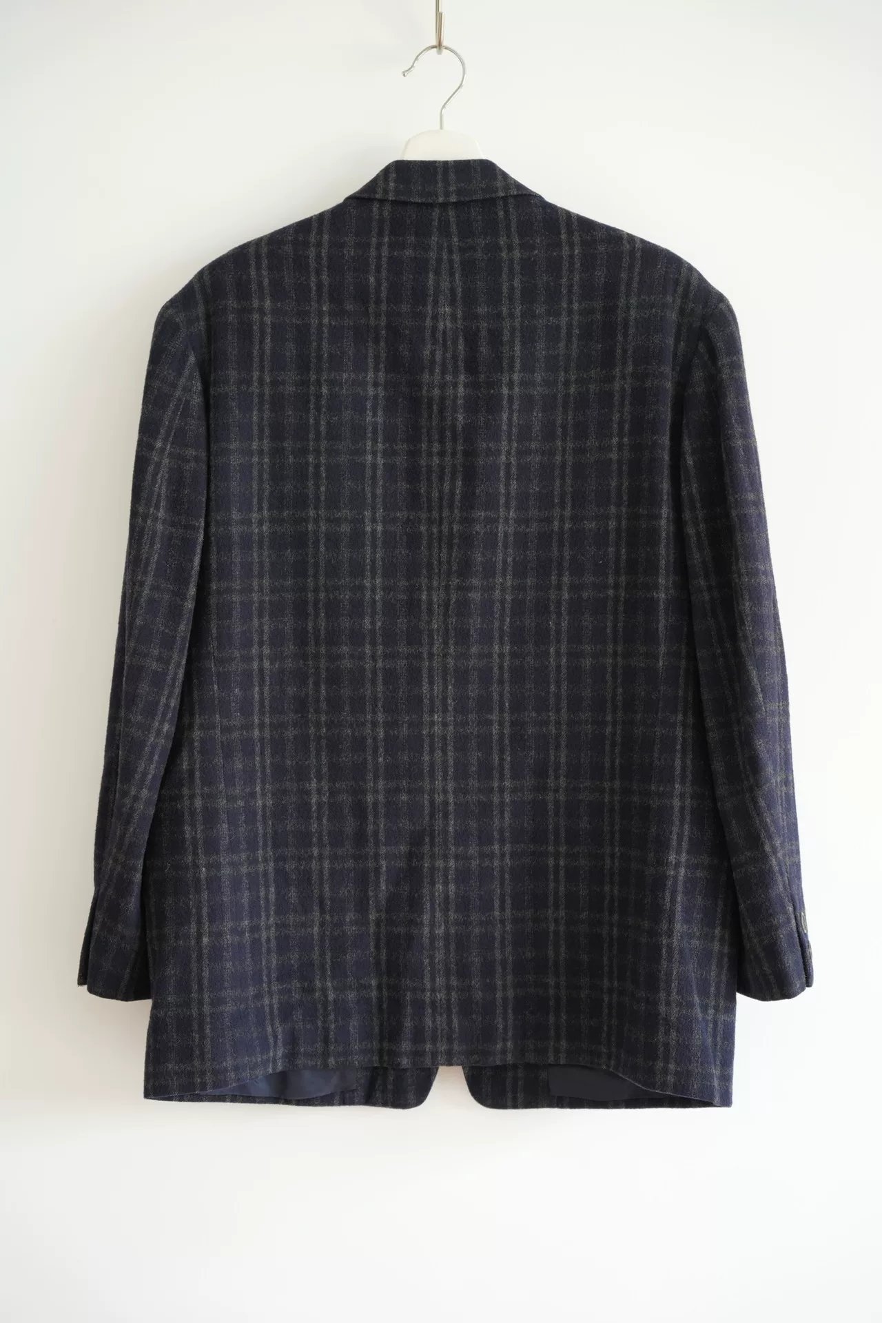 Yohji Yamamoto 90s Vintage Plaid Suit — front