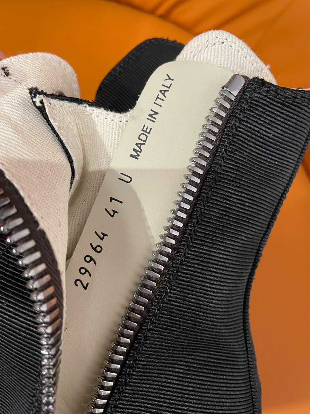 Rick Owens Drkshdw High-Top Cargo Shoes — back