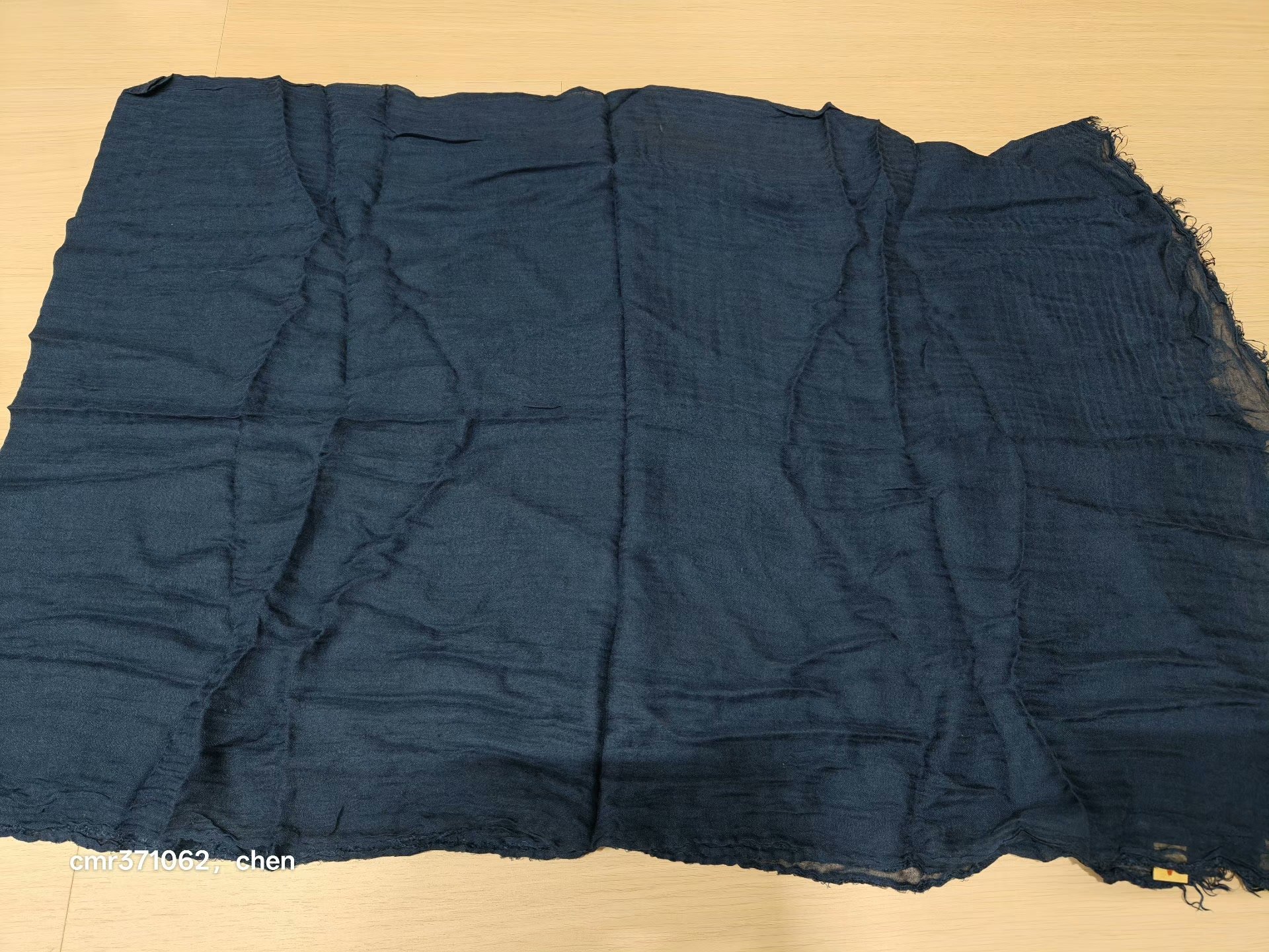 visvim 13ss Solid Stole — label