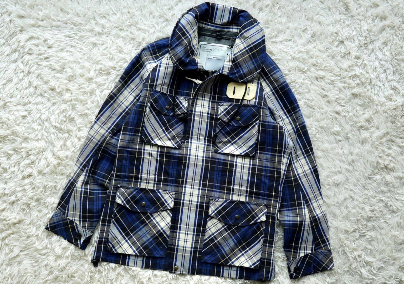 visvim pfd nomad goretex 2.5L plaid jacket