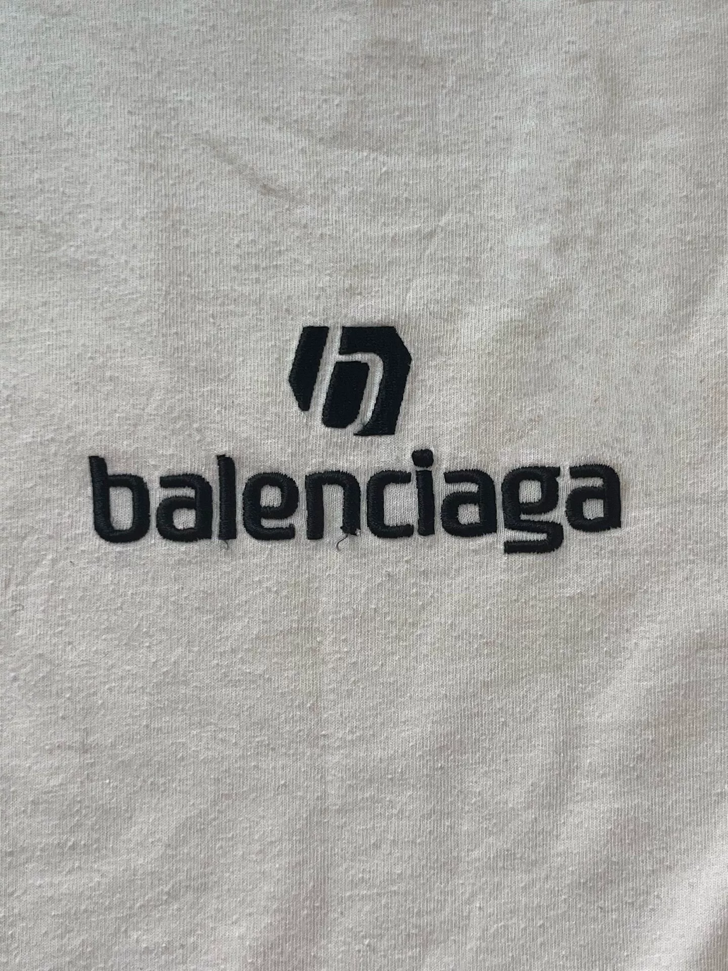 Balenciaga Men's Logo Short-Sleeve T-Shirt — detail