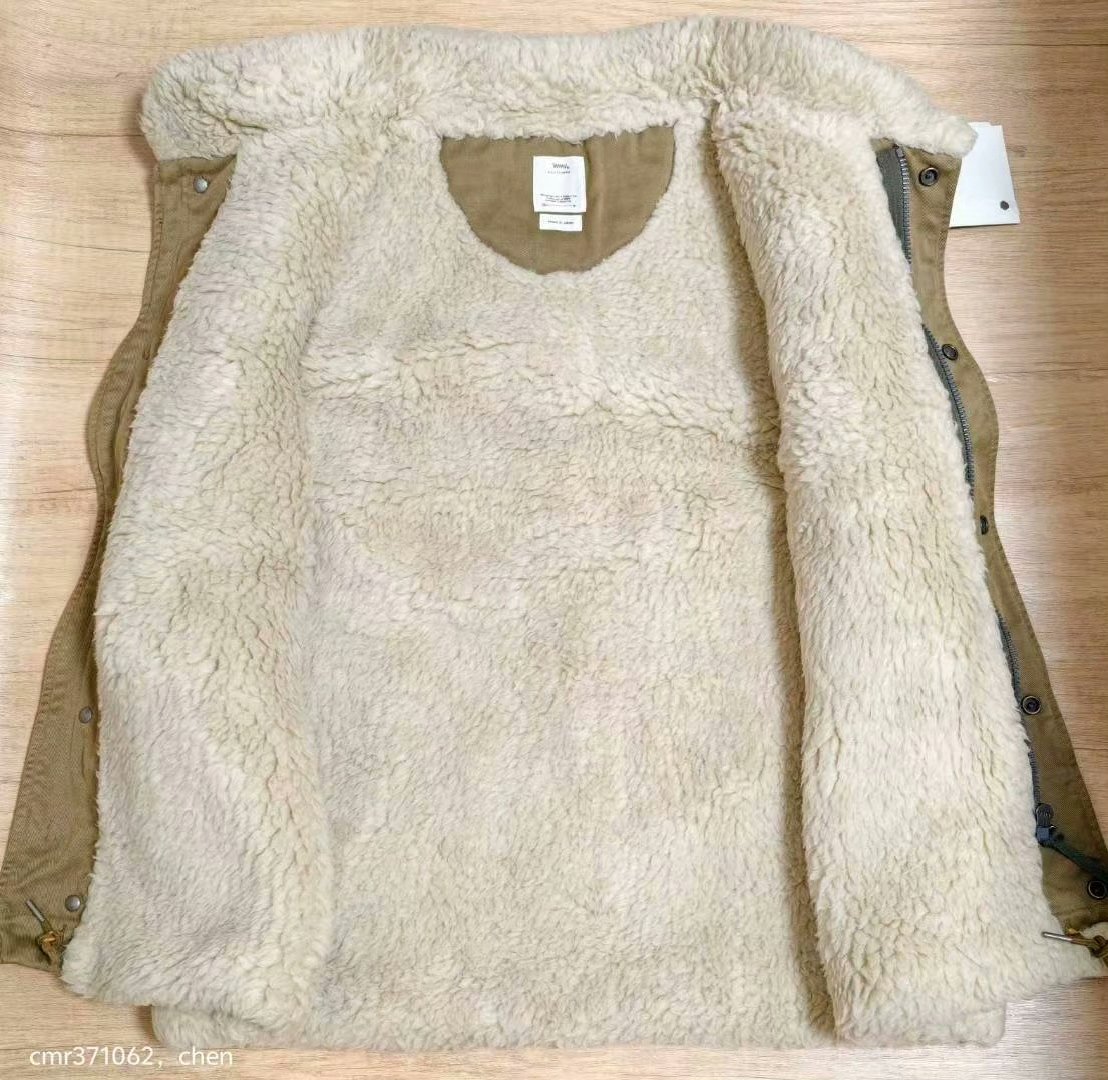 VISVIM 23AW MIL BOA VEST — back