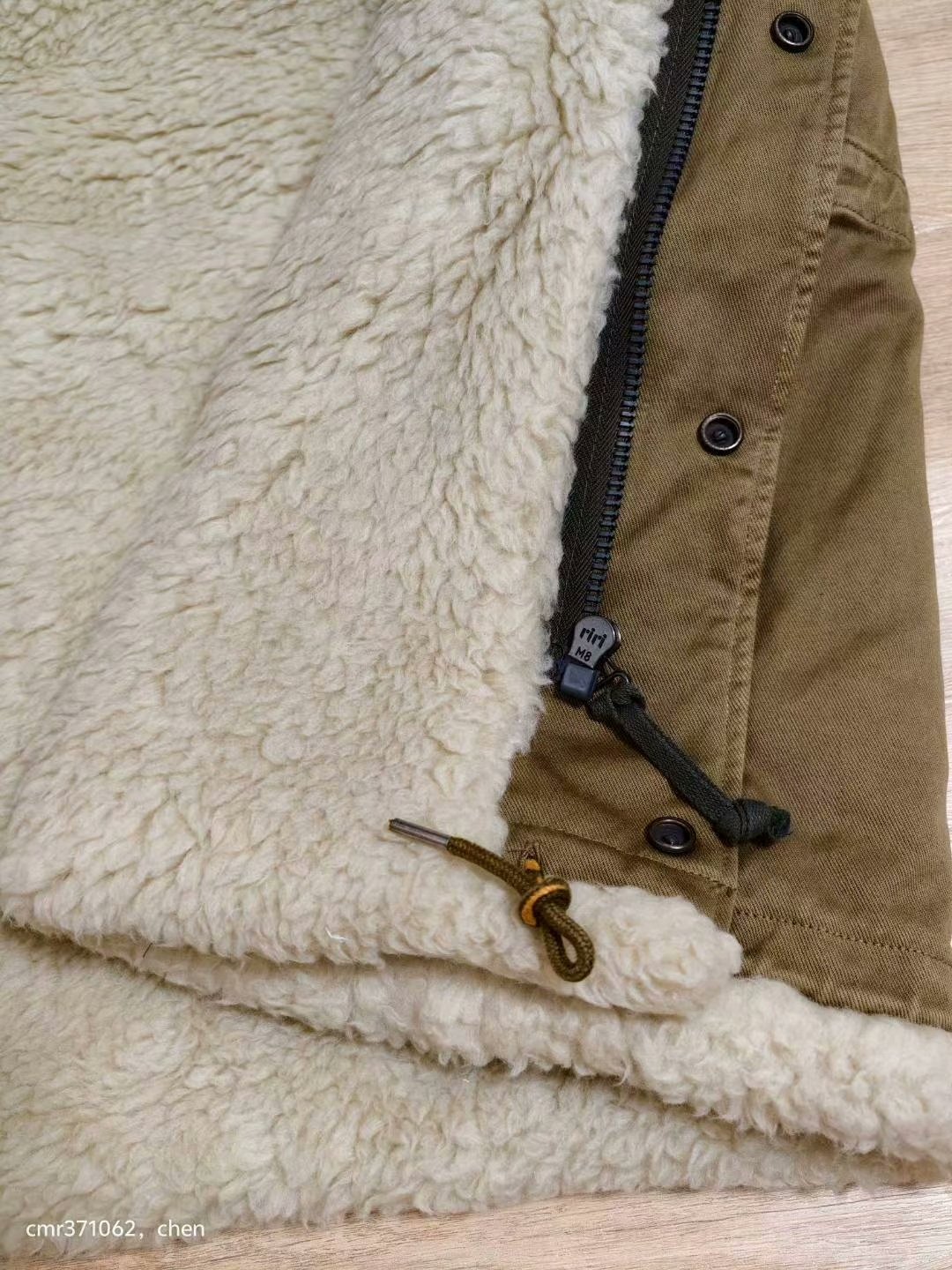 VISVIM 23AW MIL BOA VEST — label