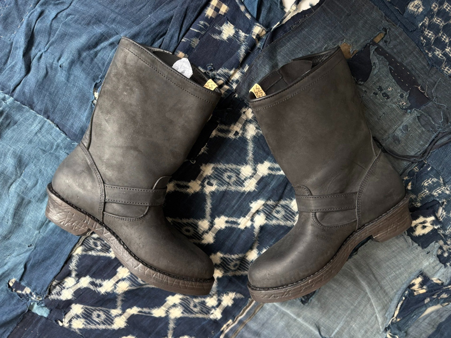 VISVIM 26SS T.W.O. BOOTS-FOLK Engineer Boots — label