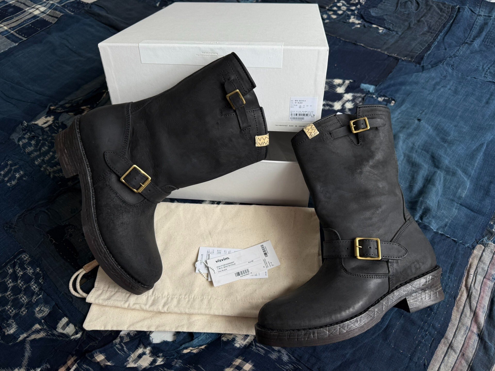 VISVIM 26SS T.W.O. BOOTS-FOLK Engineer Boots
