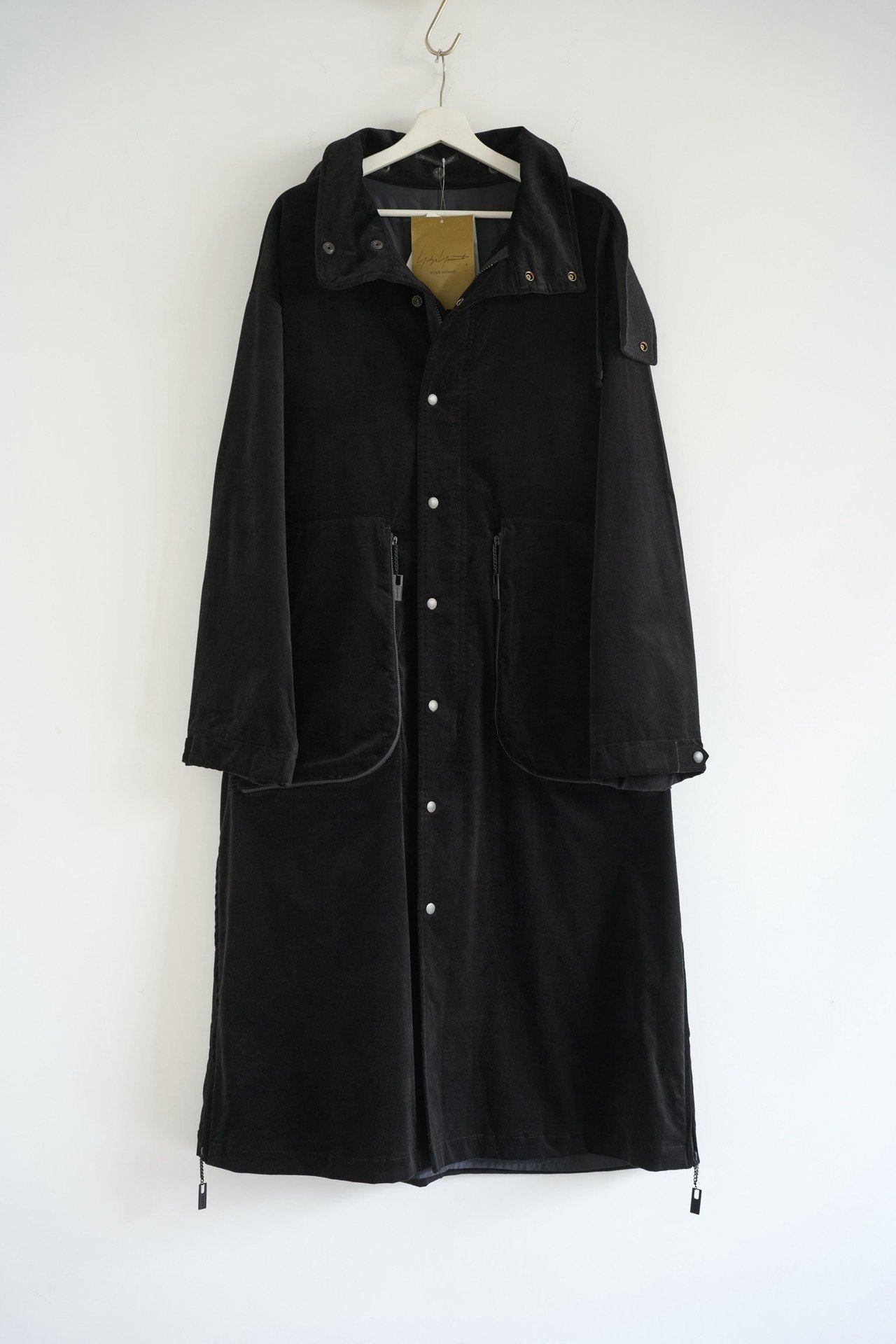 Yohji Yamamoto 24AW Chain Velvet Coat