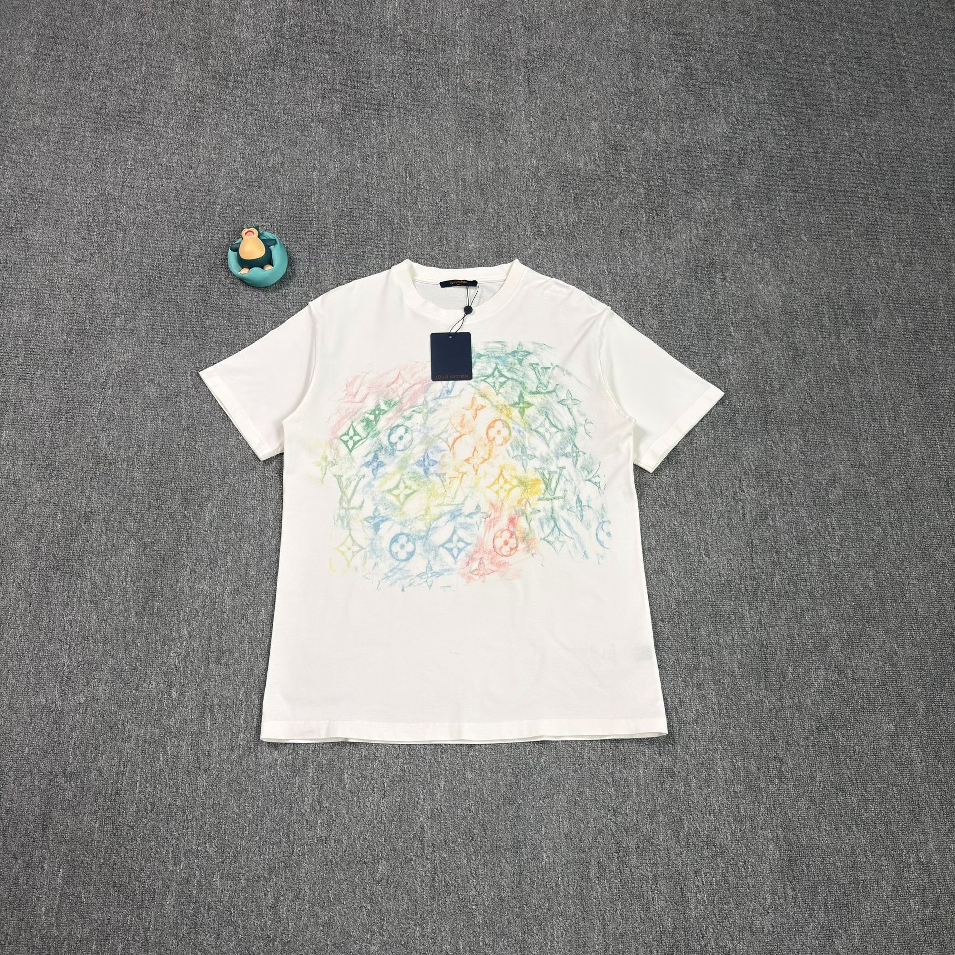 Louis Vuitton Crayon Print White T-Shirt