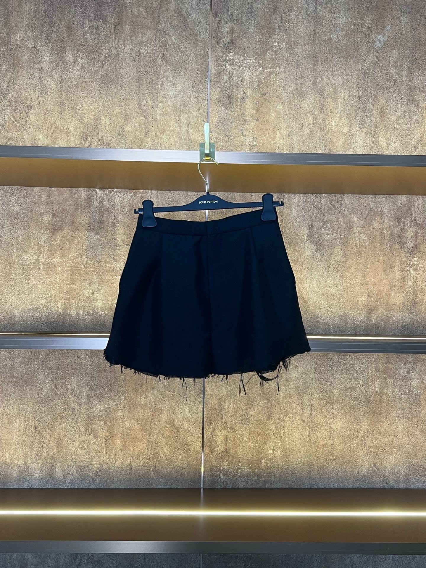 Balenciaga Women's Fringe Distressed Skirt