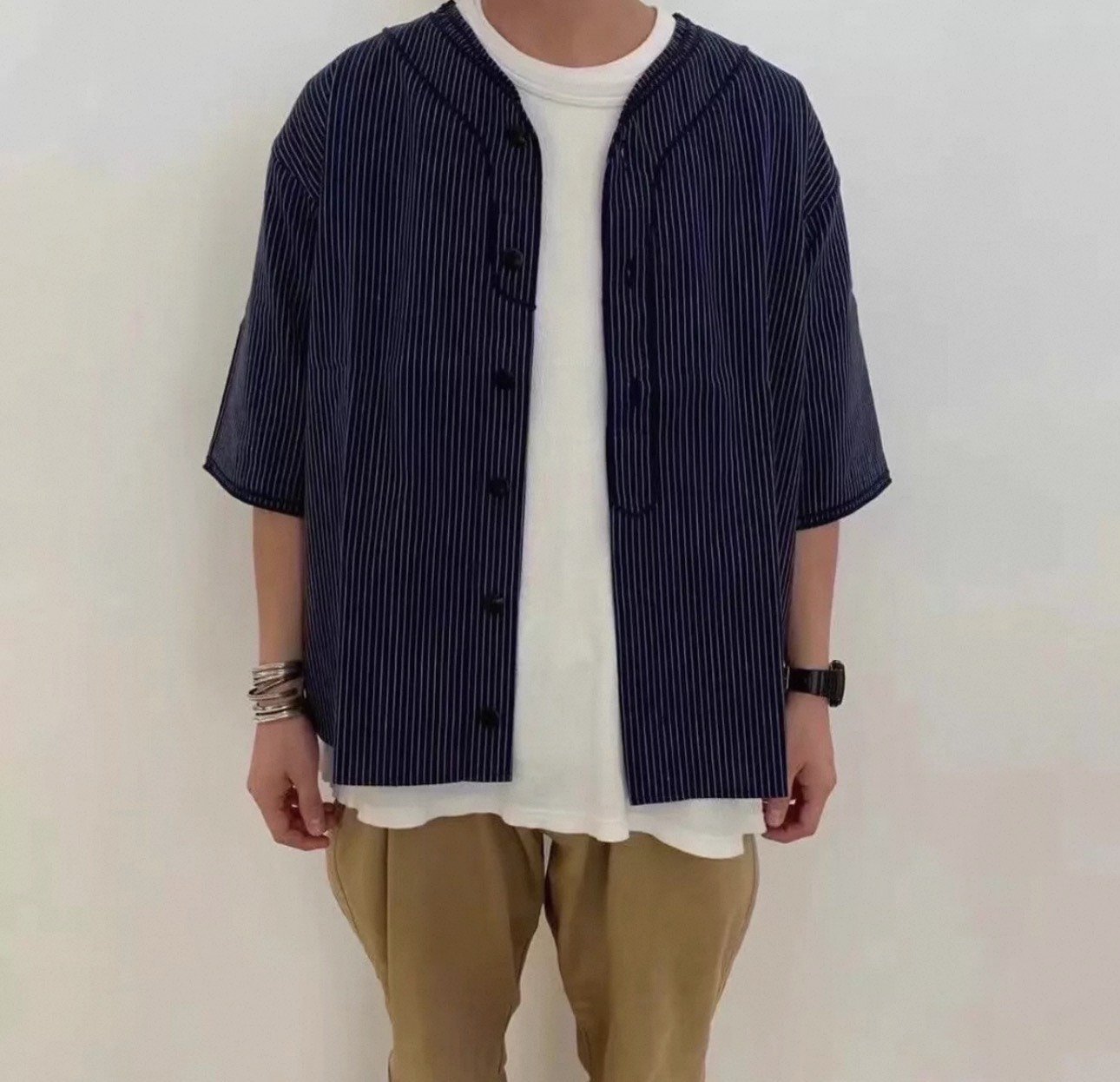 visvim dugout short sleeve shirt — front