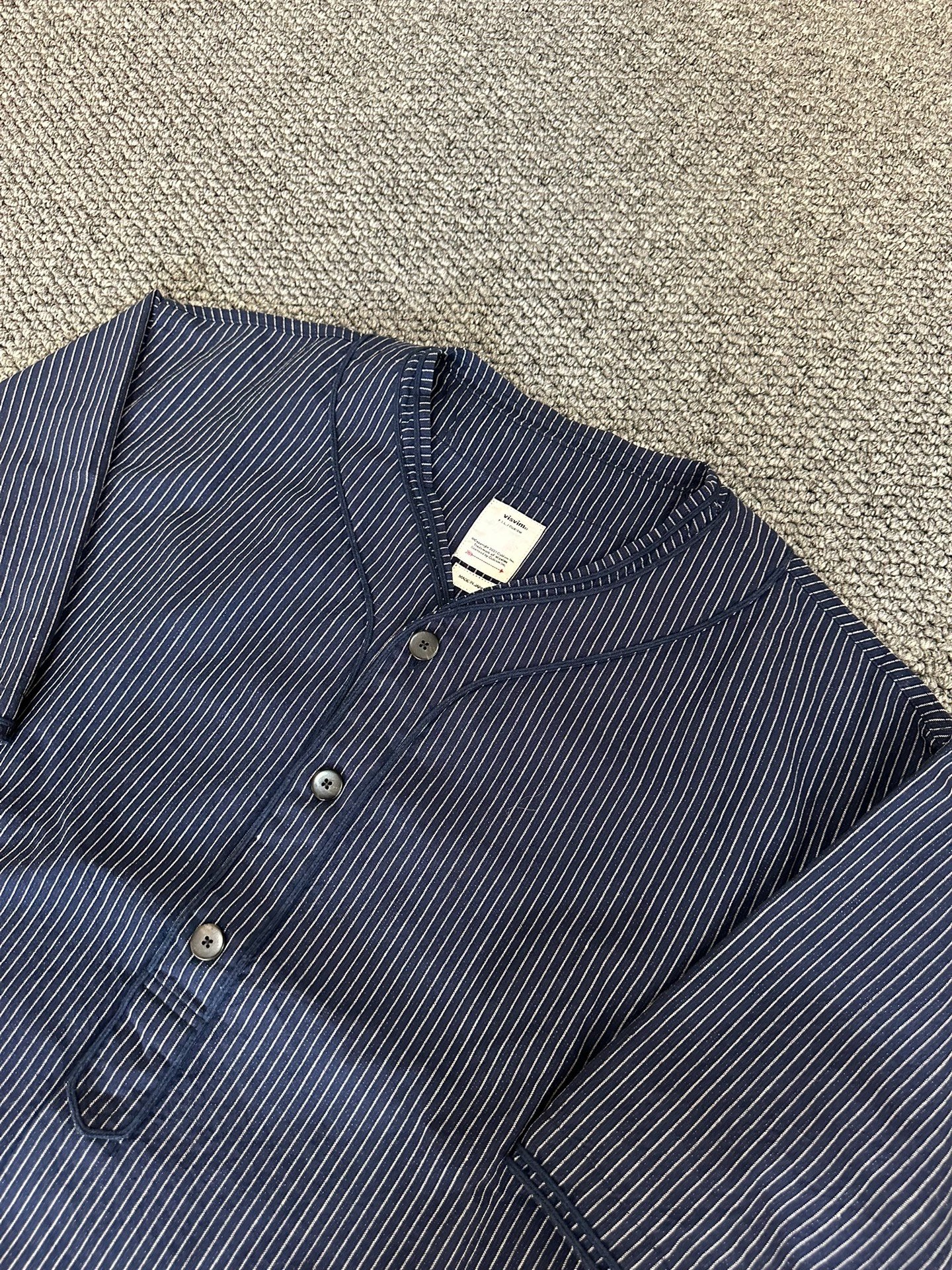 visvim dugout short sleeve shirt — back