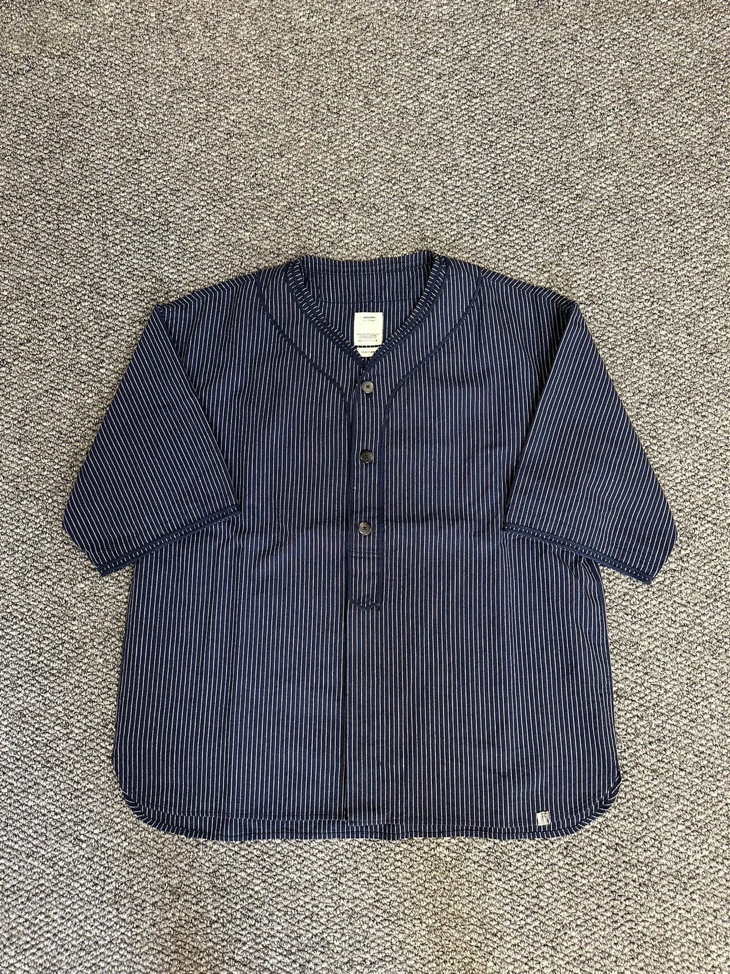 visvim dugout short sleeve shirt — detail