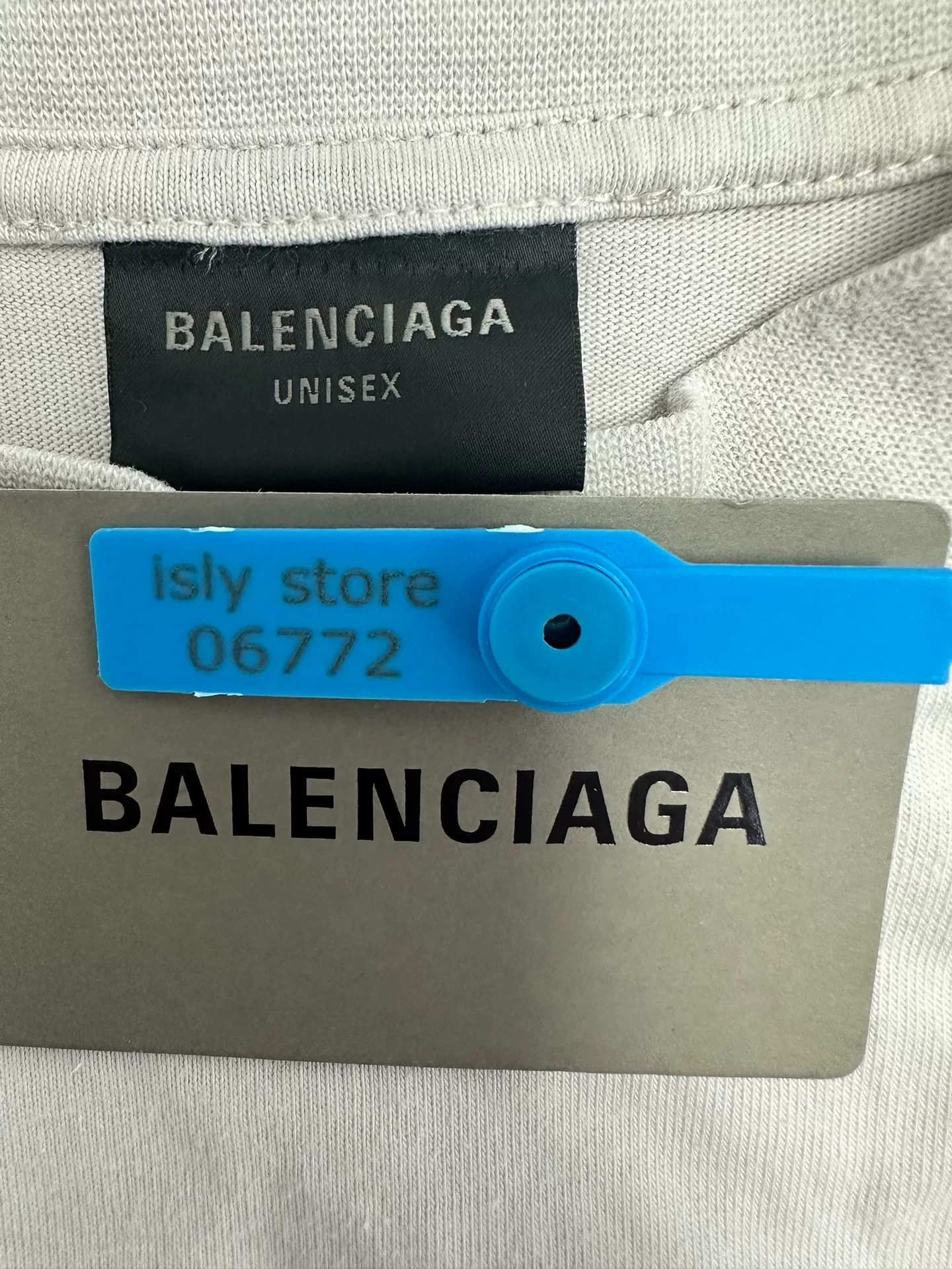 Balenciaga 'Wi-Fi' Logo Crewneck T-Shirt — back
