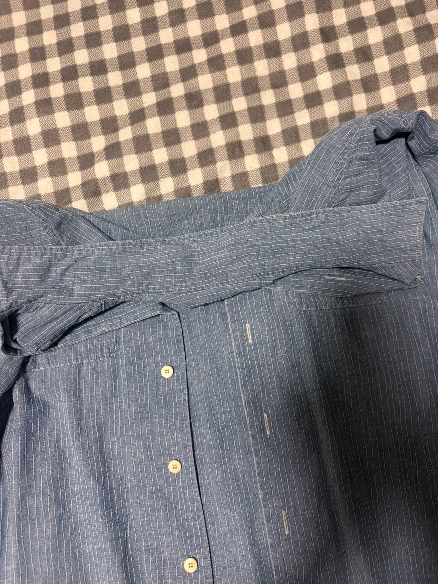 VISVIM 25AW Lumber Chambray L/S — front